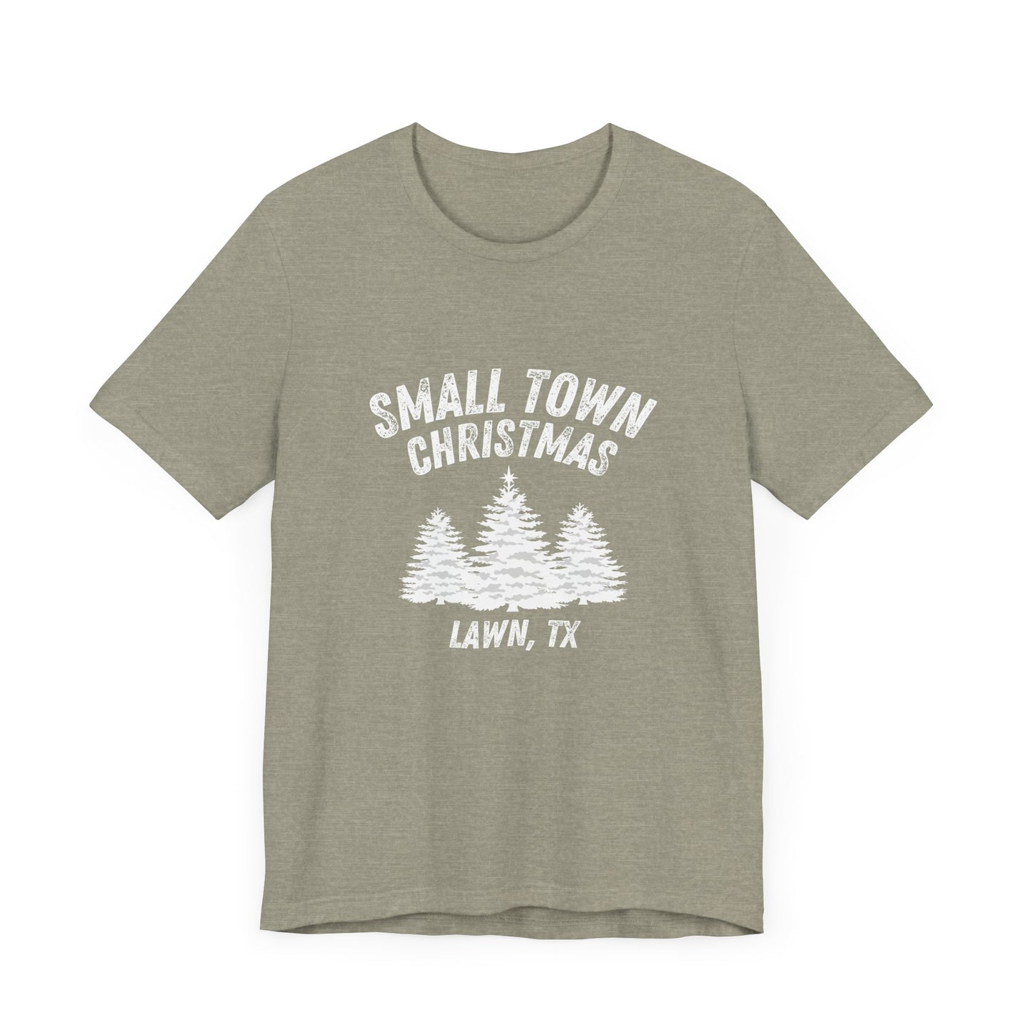 Texas Small Town Unisex Tee - Lawn TX Shirt Design