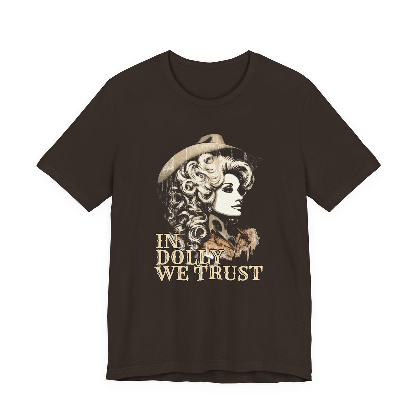 In dolly we trust Jersey Short Sleeve Tee