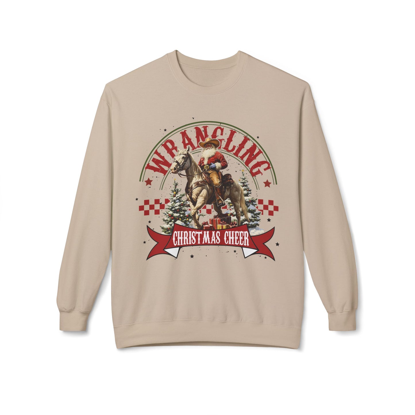 Christmas Santa Western Sweatshirt