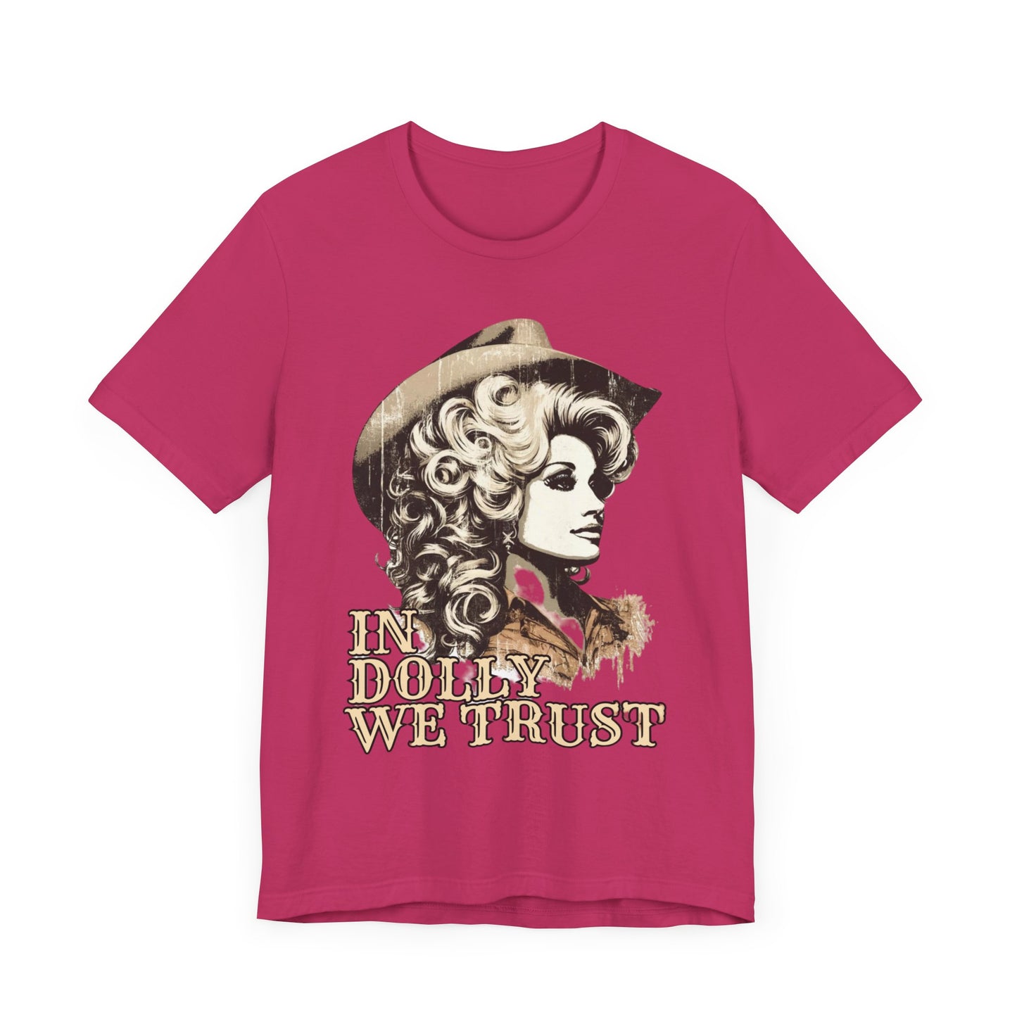 In dolly we trust Jersey Short Sleeve Tee