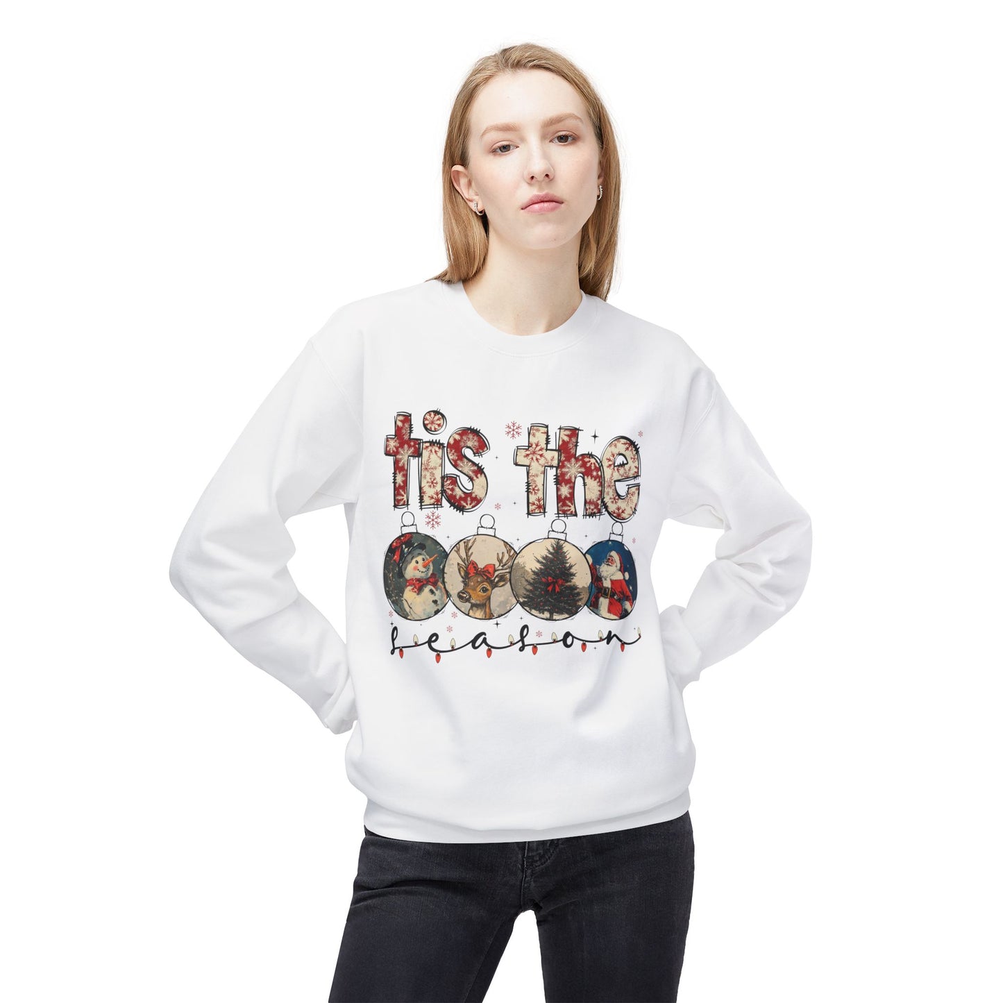 Holiday Season Unisex Sweatshirt - 'Tis the Season' Design