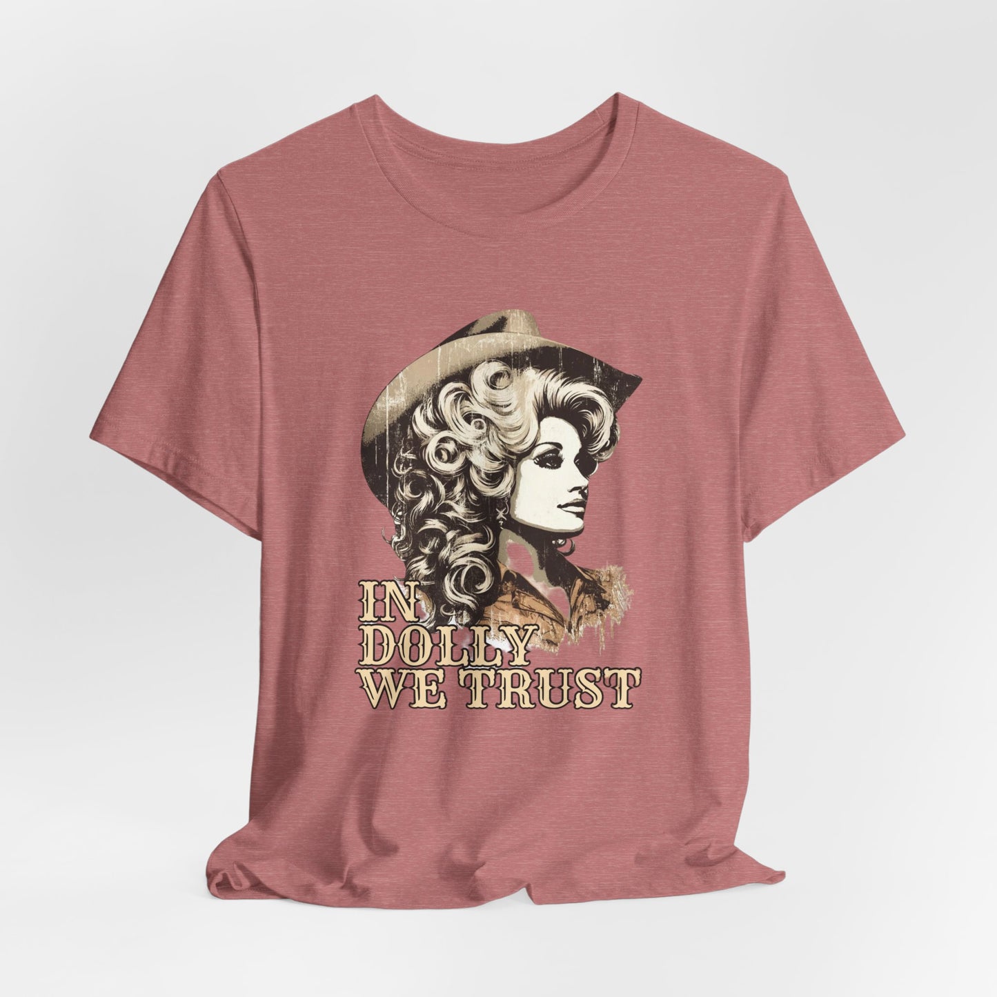In dolly we trust Jersey Short Sleeve Tee