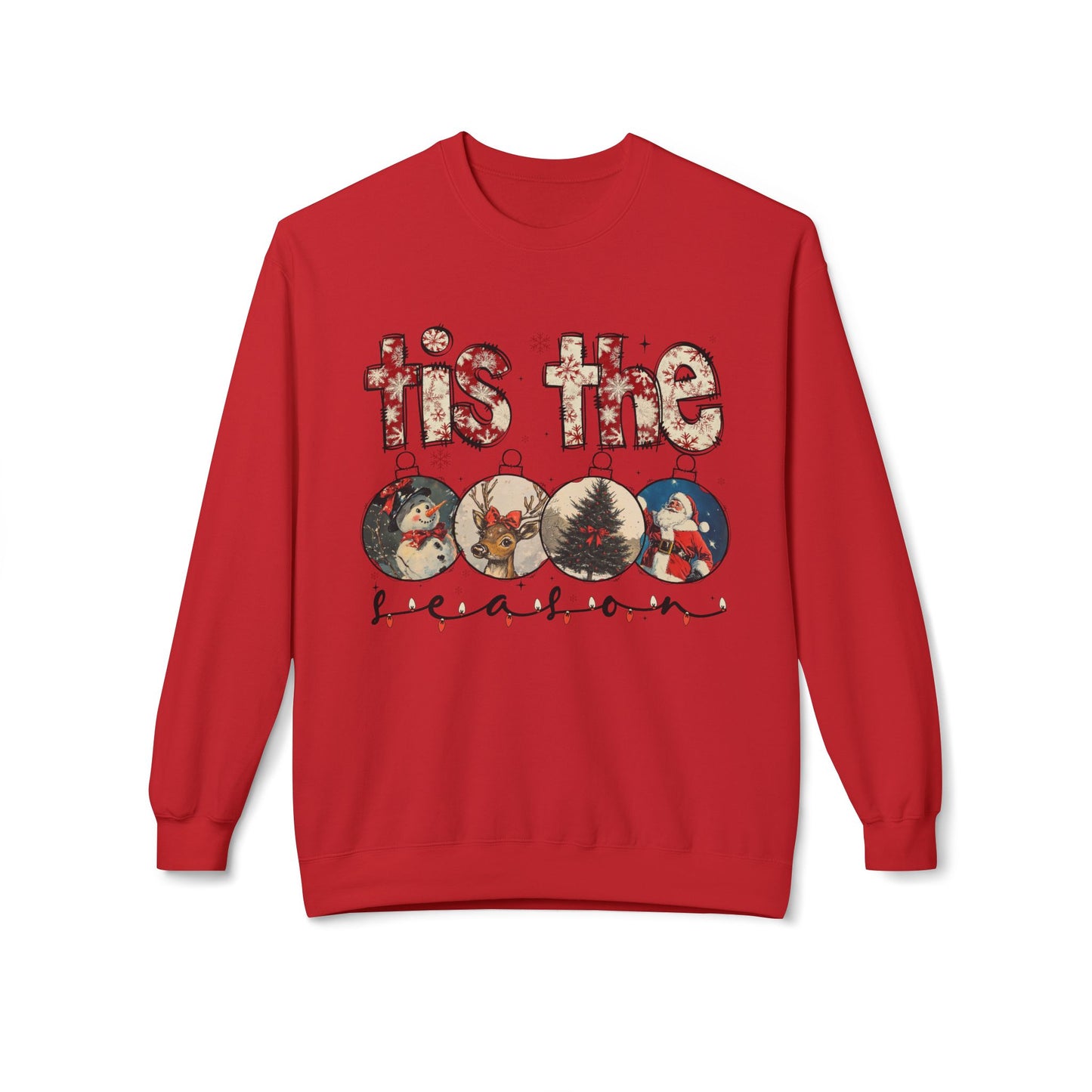 Holiday Season Unisex Sweatshirt - 'Tis the Season' Design