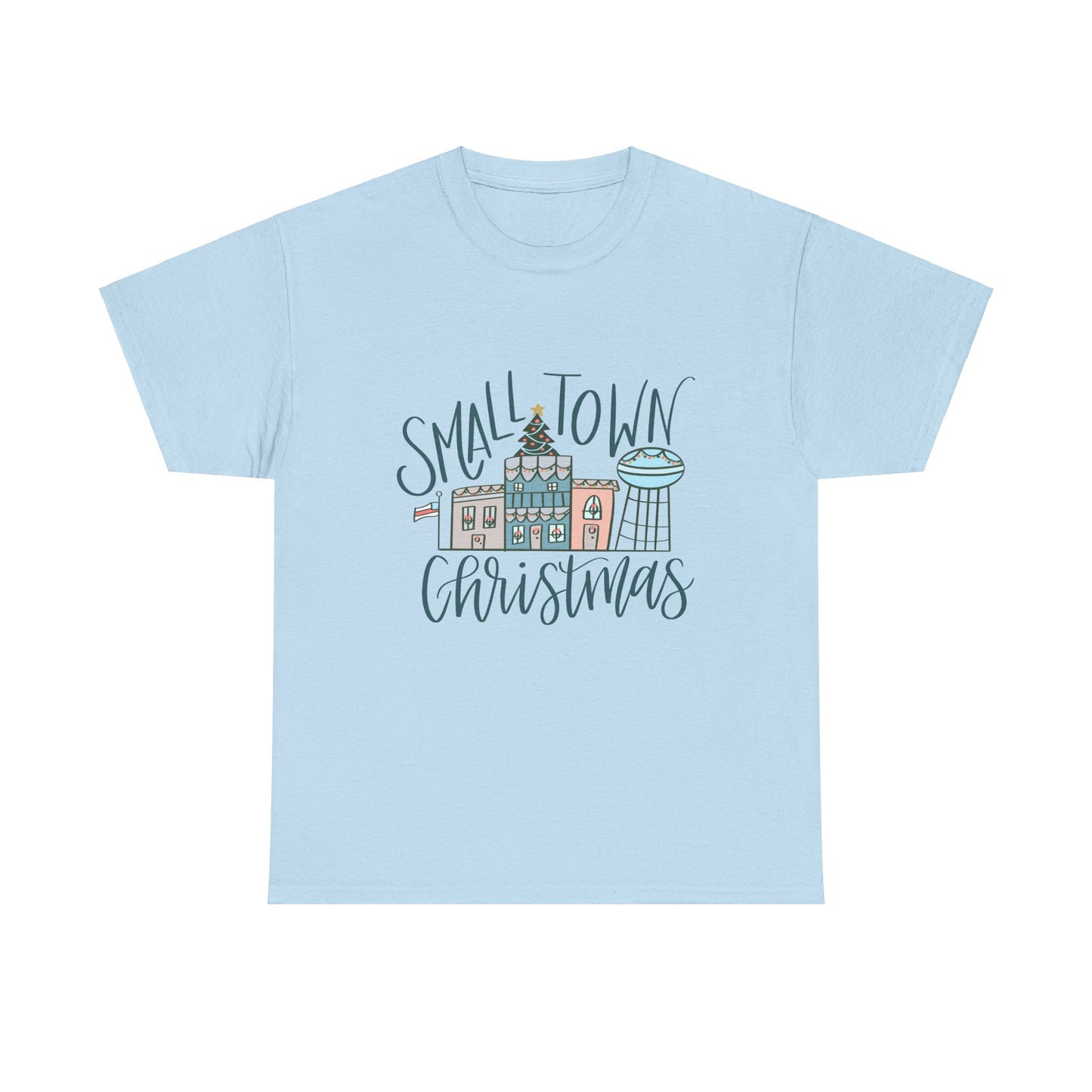 Christmas Unisex Tee - Small Town Holiday Design