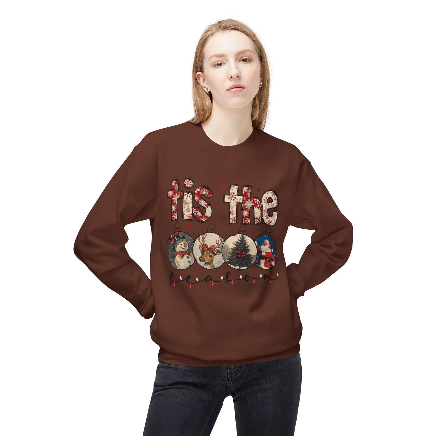 Holiday Season Unisex Sweatshirt - 'Tis the Season' Design