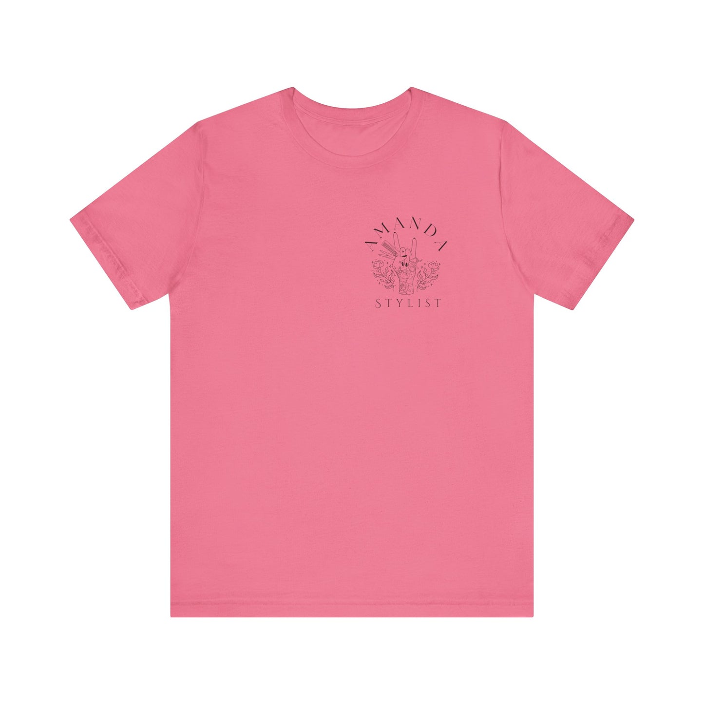 Custom name Hair Hustler Short Sleeve Tee