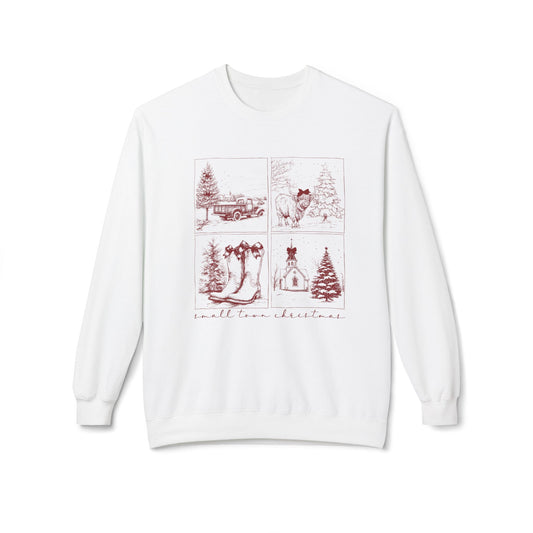 Small town Christmas Crewneck Sweatshirt