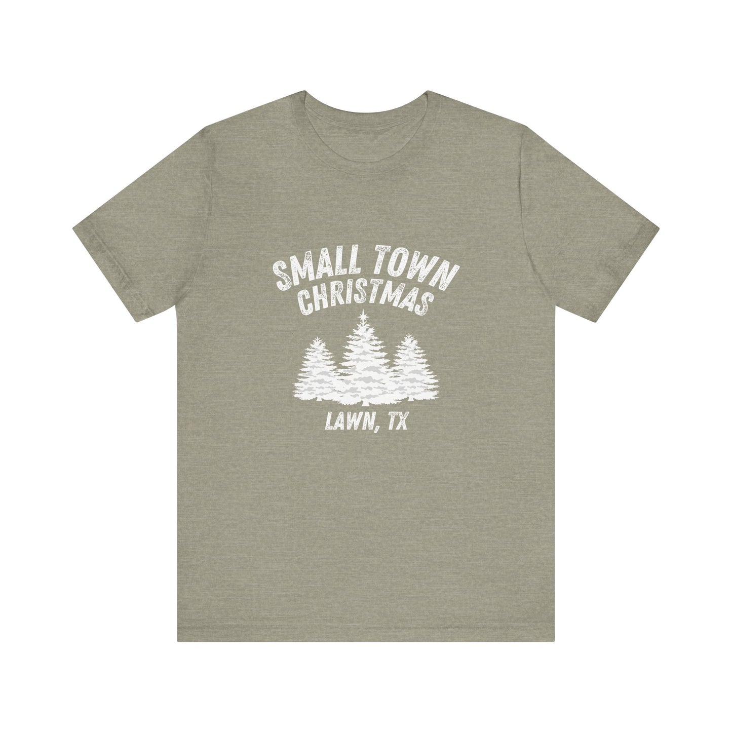 Texas Small Town Unisex Tee - Lawn TX Shirt Design