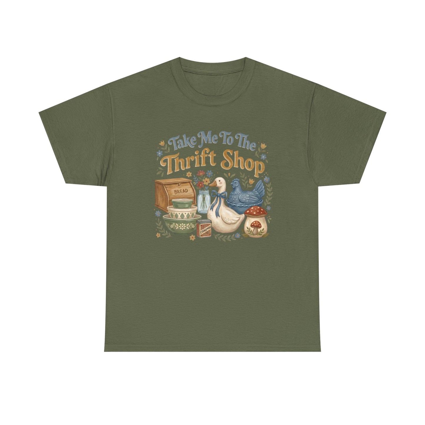 Take Me To The Thrift Shop T-Shirt — Vintage Thrift Shopping Graphic Tee