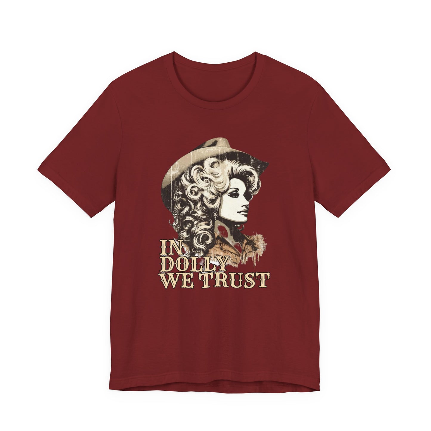 In dolly we trust Jersey Short Sleeve Tee