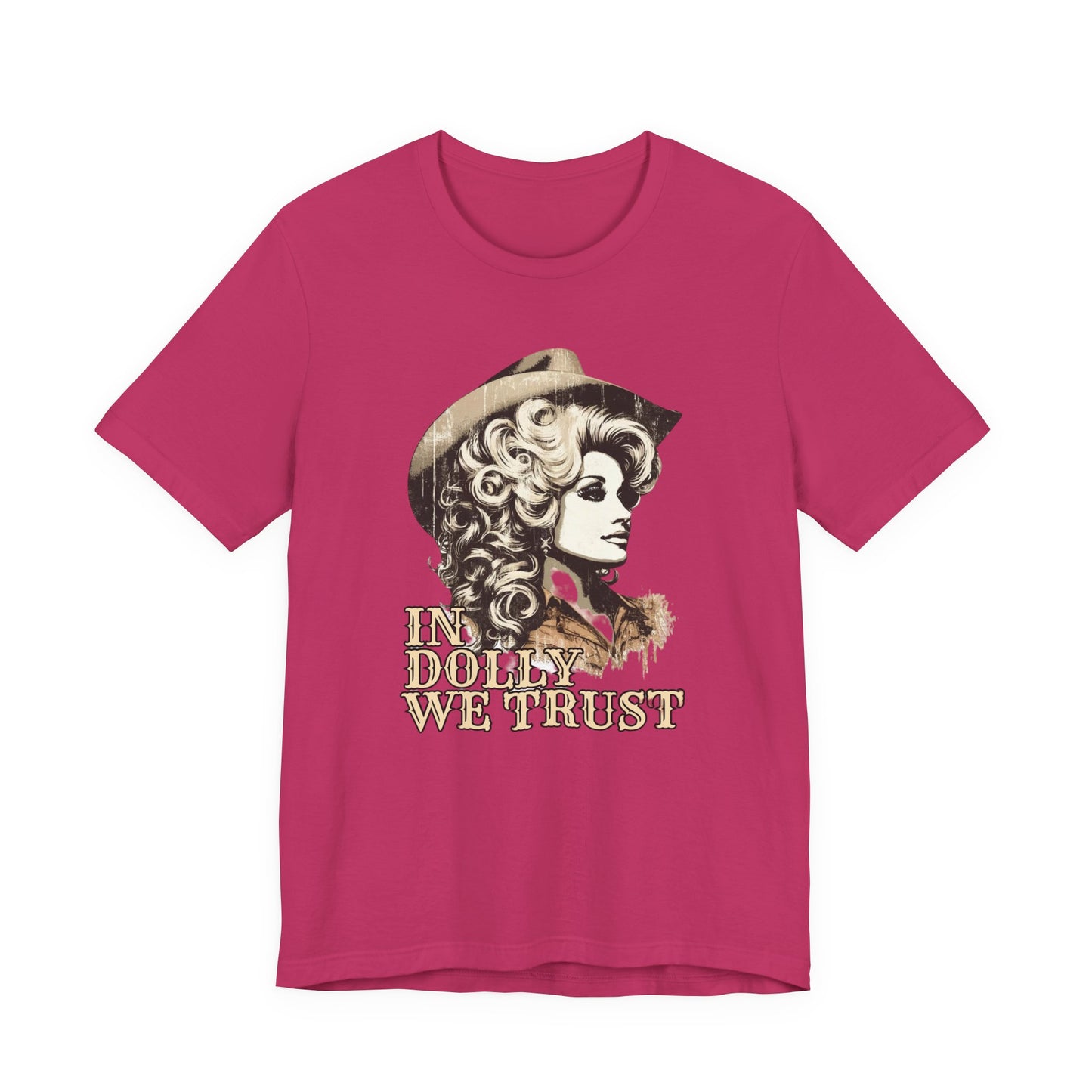 In dolly we trust Jersey Short Sleeve Tee