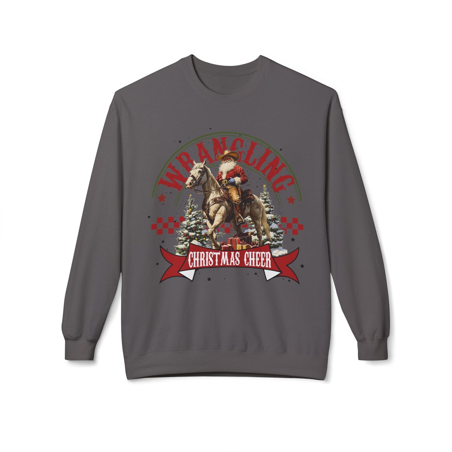 Christmas Santa Western Sweatshirt