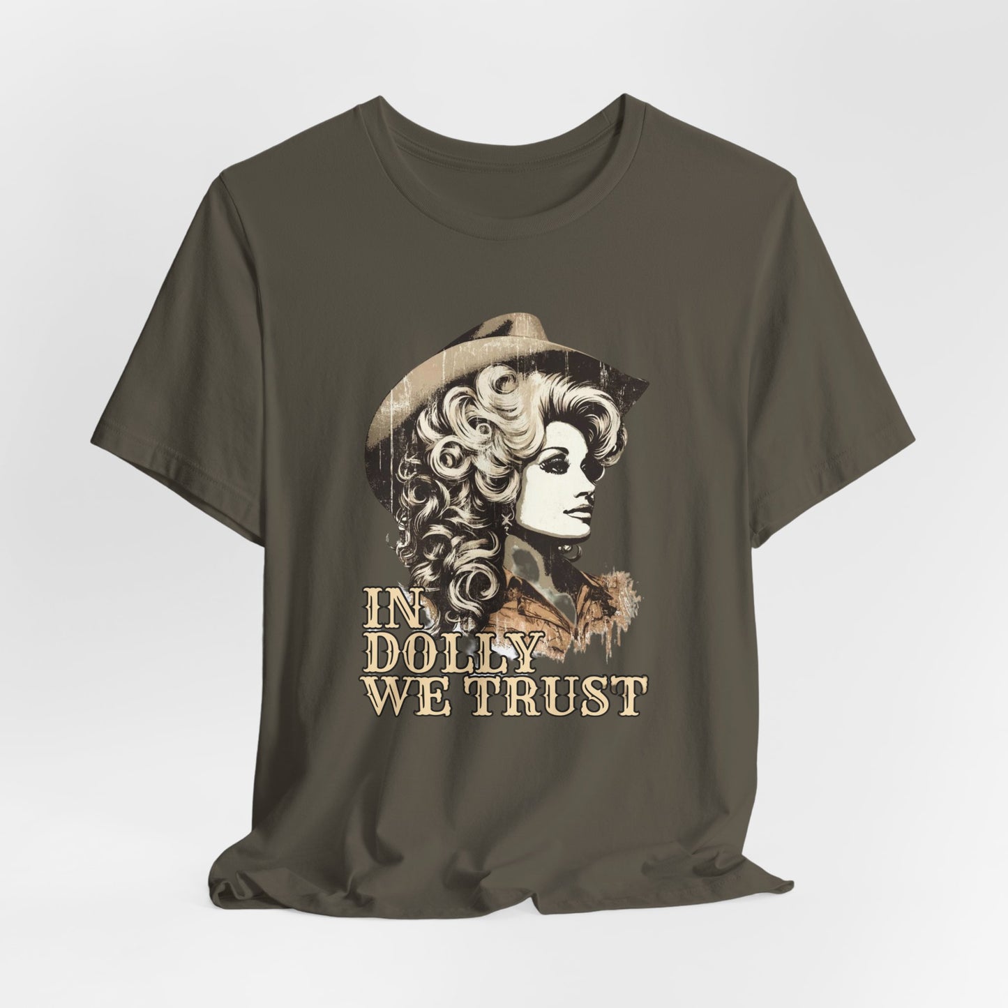 In dolly we trust Jersey Short Sleeve Tee