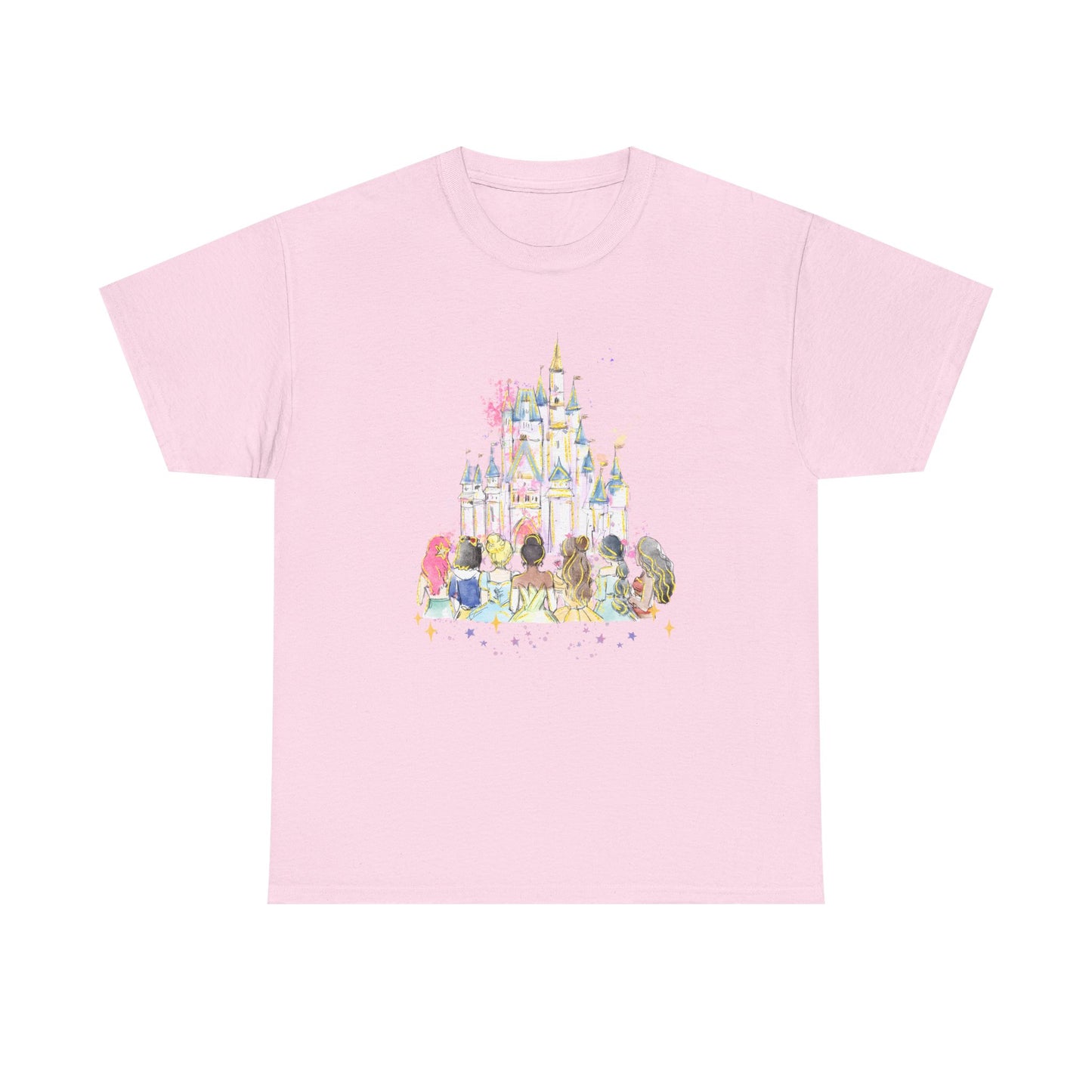 Pastel Princess Castle Tee