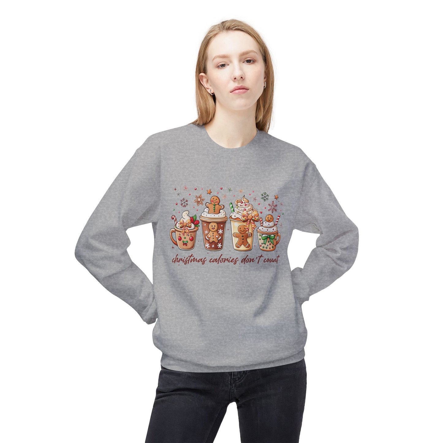 Christmas Calories Don't Count Sweatshirt