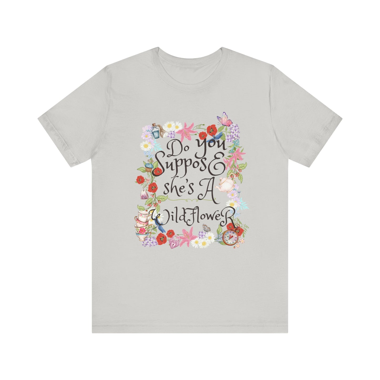 Wild flower Jersey Short Sleeve Tee