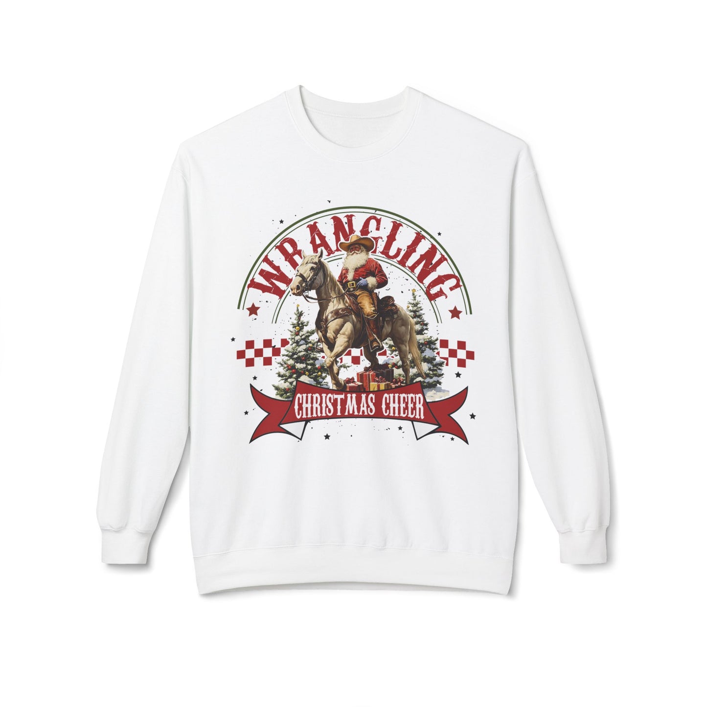 Christmas Santa Western Sweatshirt