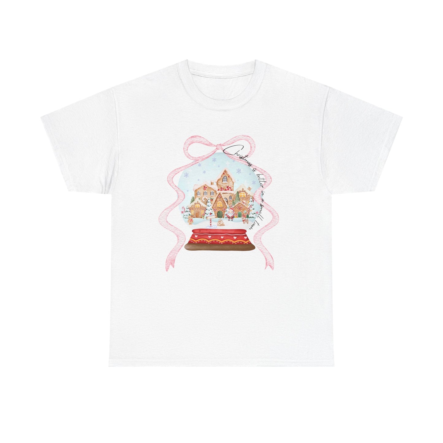 Christmas Small Town Gingerbread Tee