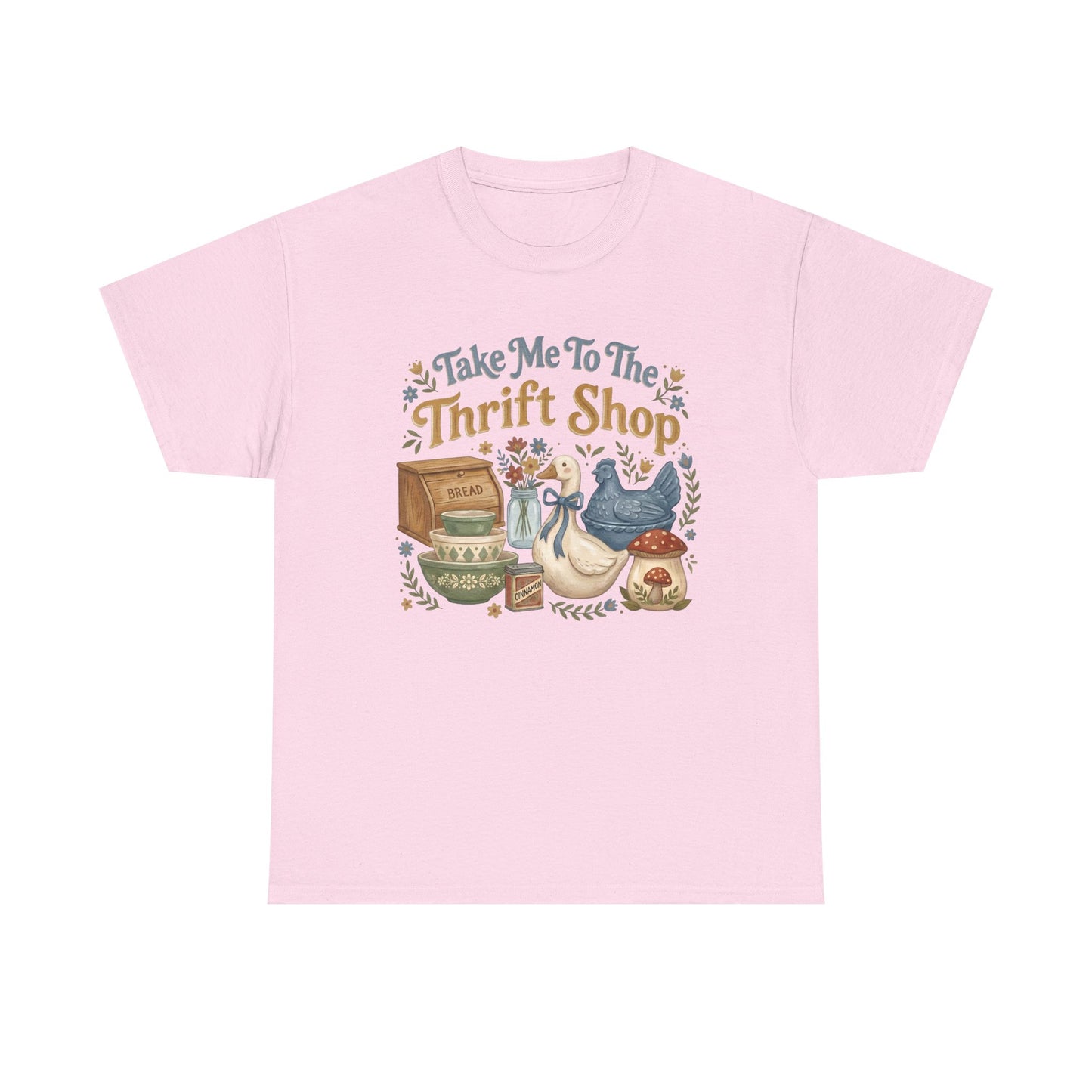Take Me To The Thrift Shop T-Shirt — Vintage Thrift Shopping Graphic Tee