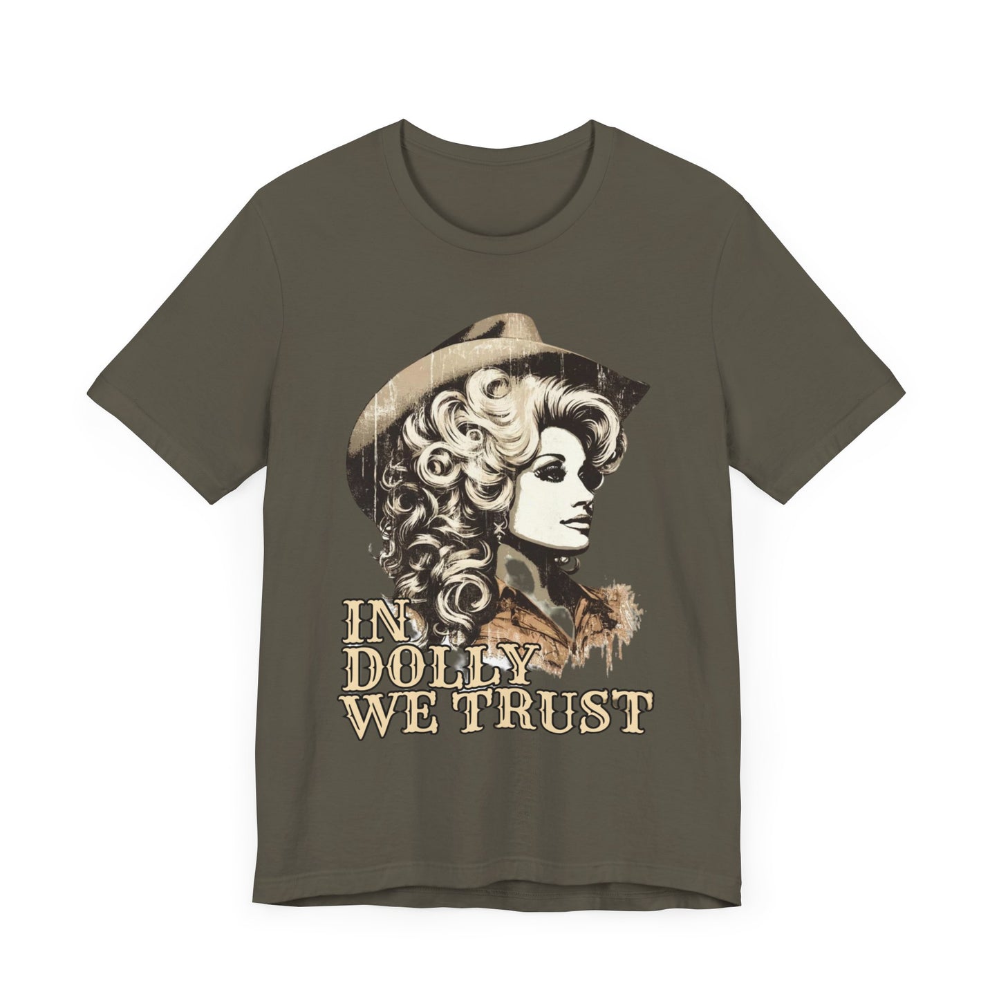 In dolly we trust Jersey Short Sleeve Tee