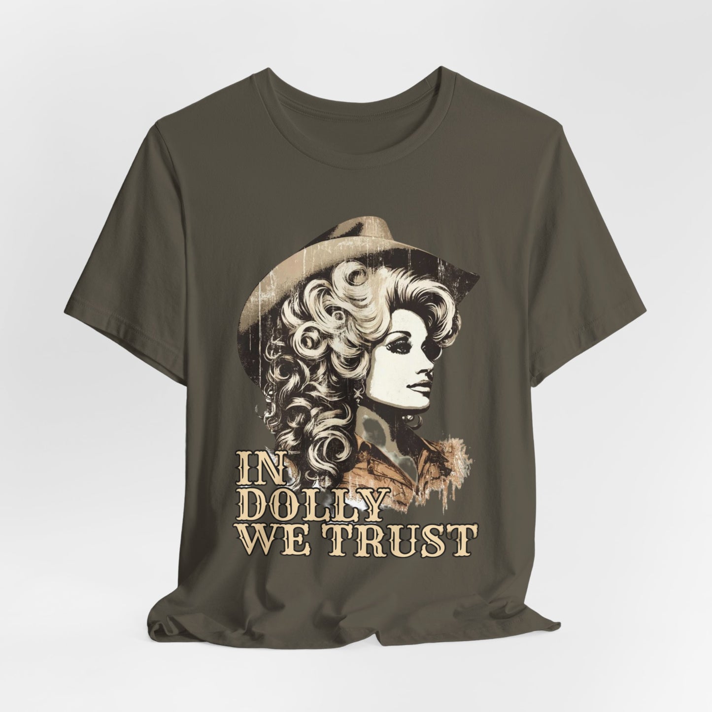 In dolly we trust Jersey Short Sleeve Tee