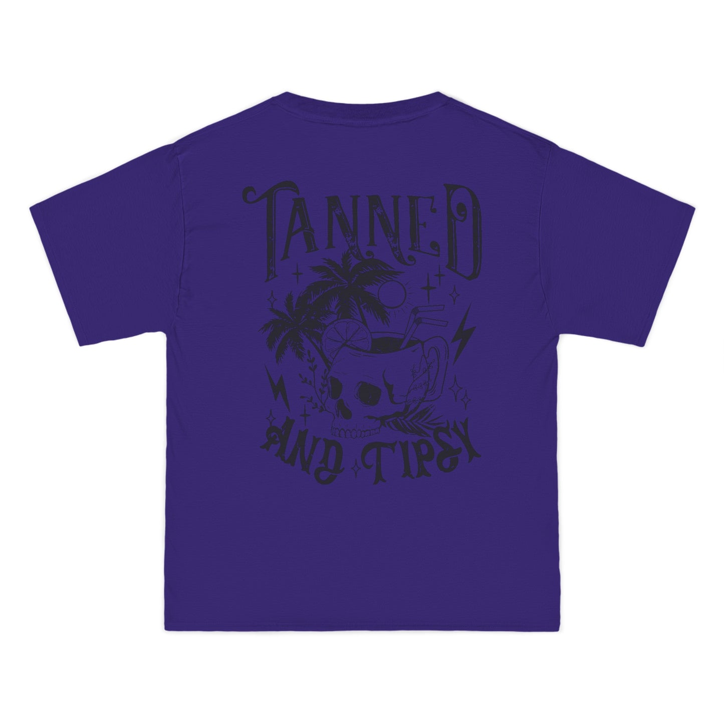 Tanned and Tipsy (black) Beefy-T®  Short-Sleeve T-Shirt