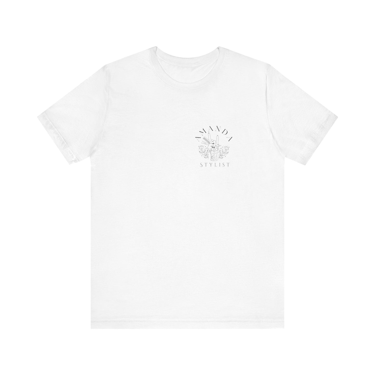 Custom name Hair Hustler Short Sleeve Tee