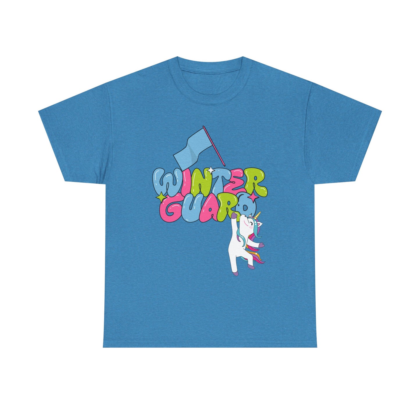Winter Guard Unicorn T-Shirt - Unisex Heavy Cotton Tee