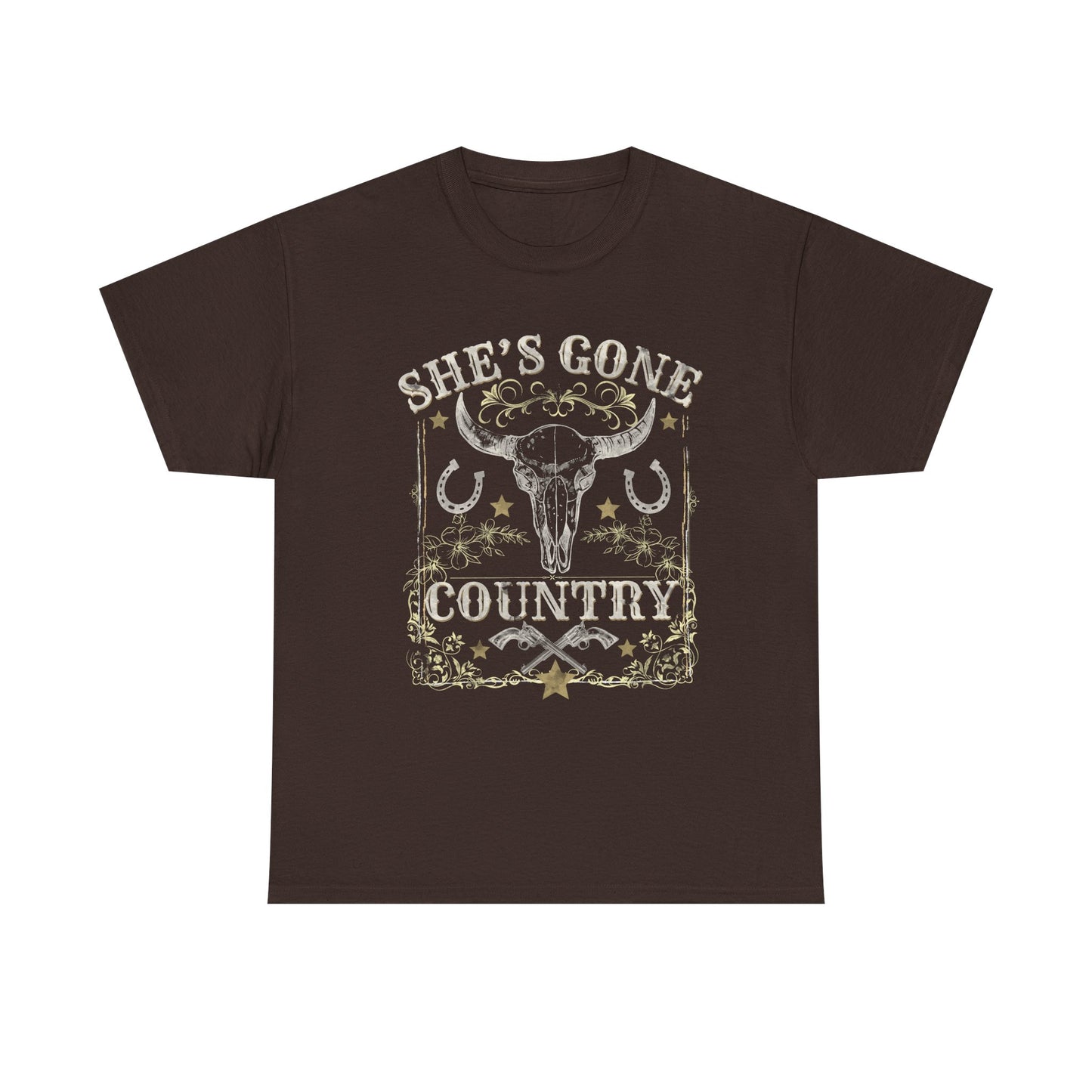 Celestial Gold Star Tee — Minimalist Constellation Graphic T-Shirt