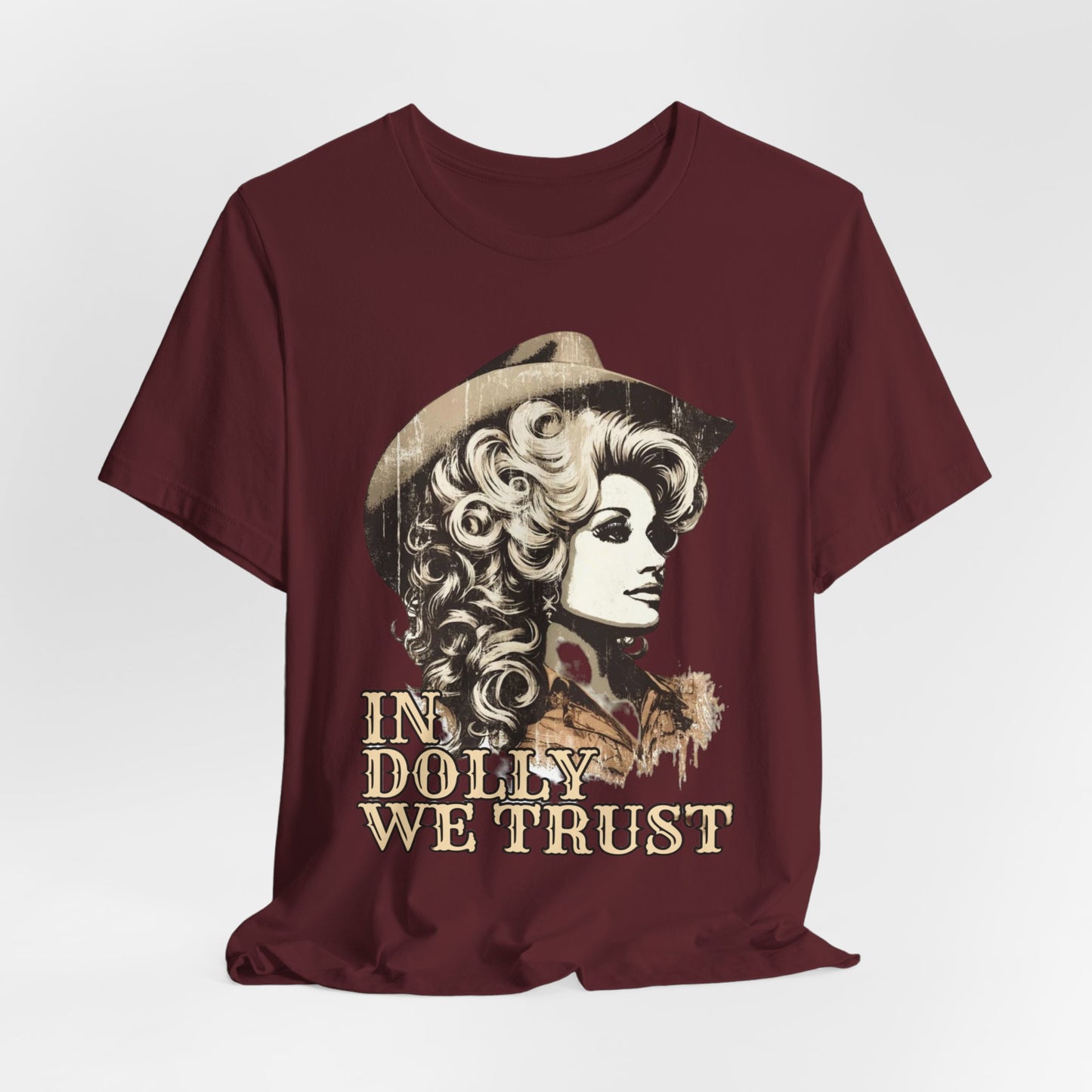 In dolly we trust Jersey Short Sleeve Tee