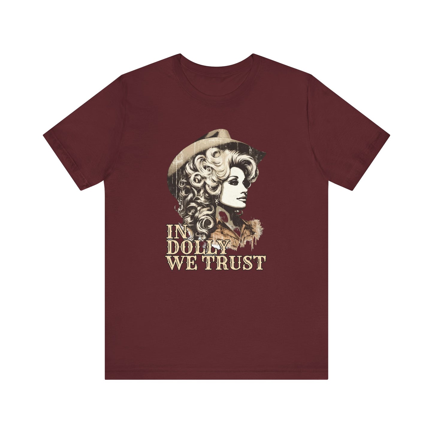 In dolly we trust Jersey Short Sleeve Tee