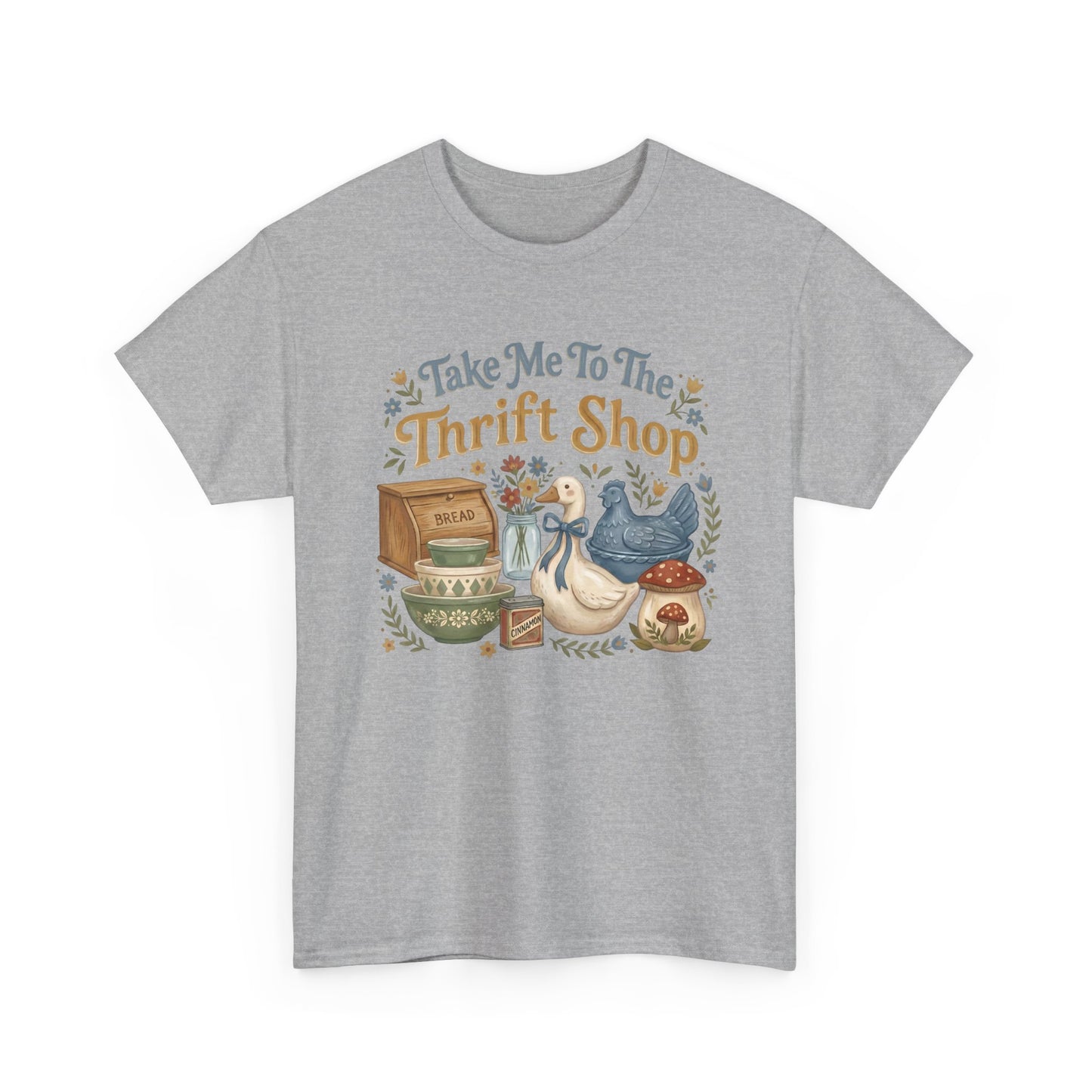 Take Me To The Thrift Shop T-Shirt — Vintage Thrift Shopping Graphic Tee