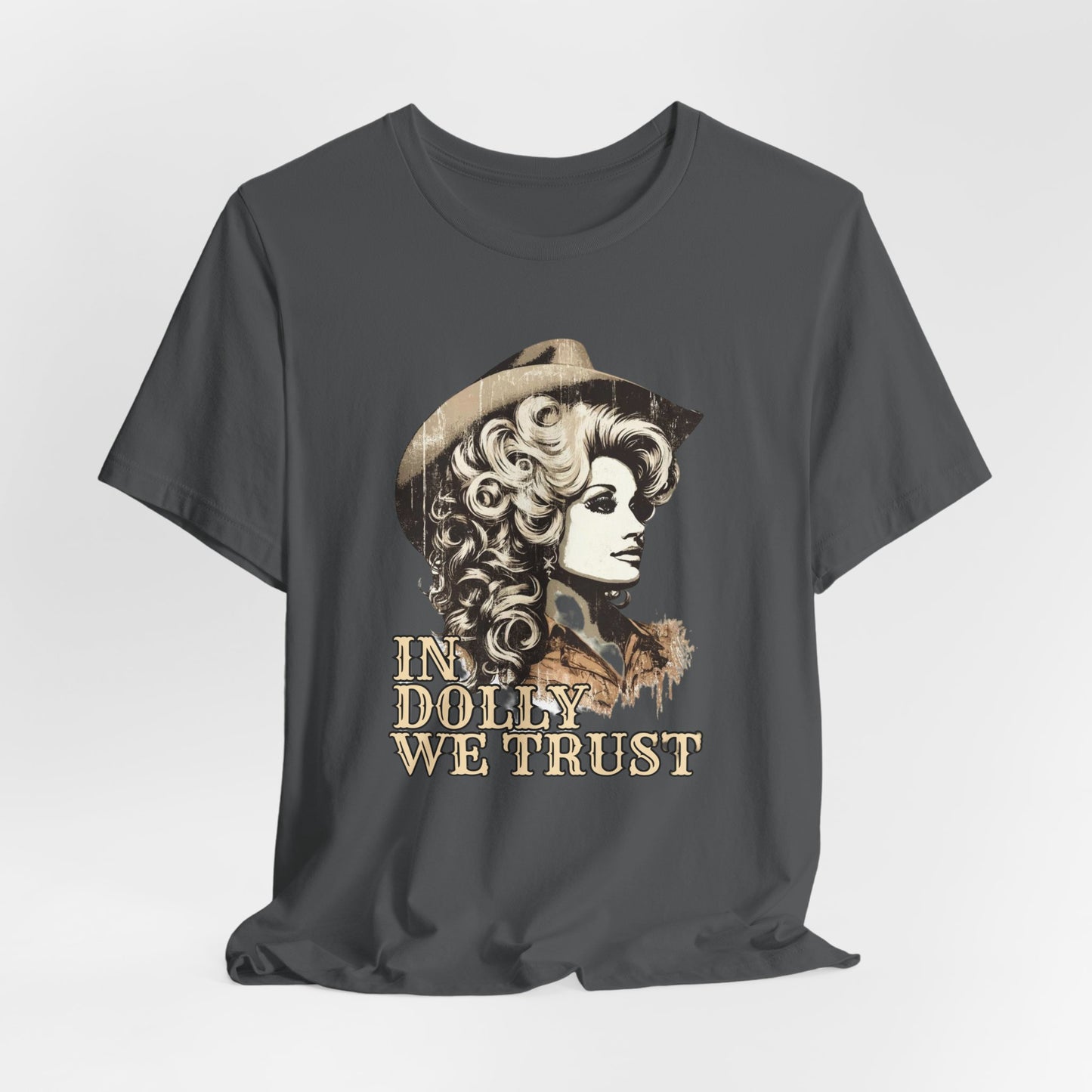 In dolly we trust Jersey Short Sleeve Tee