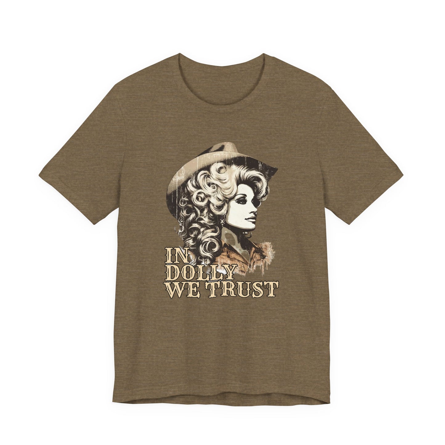 In dolly we trust Jersey Short Sleeve Tee