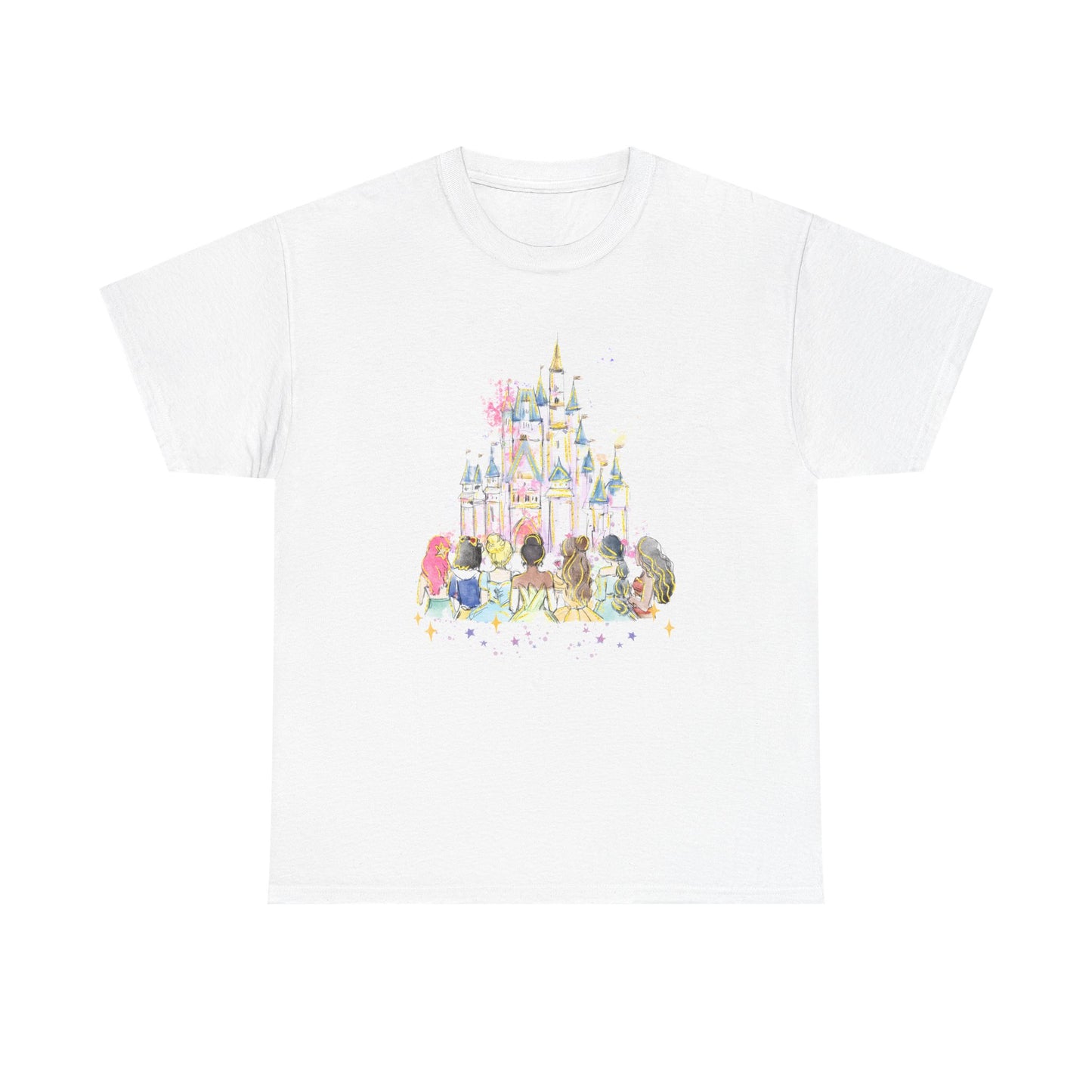 Pastel Princess Castle Tee