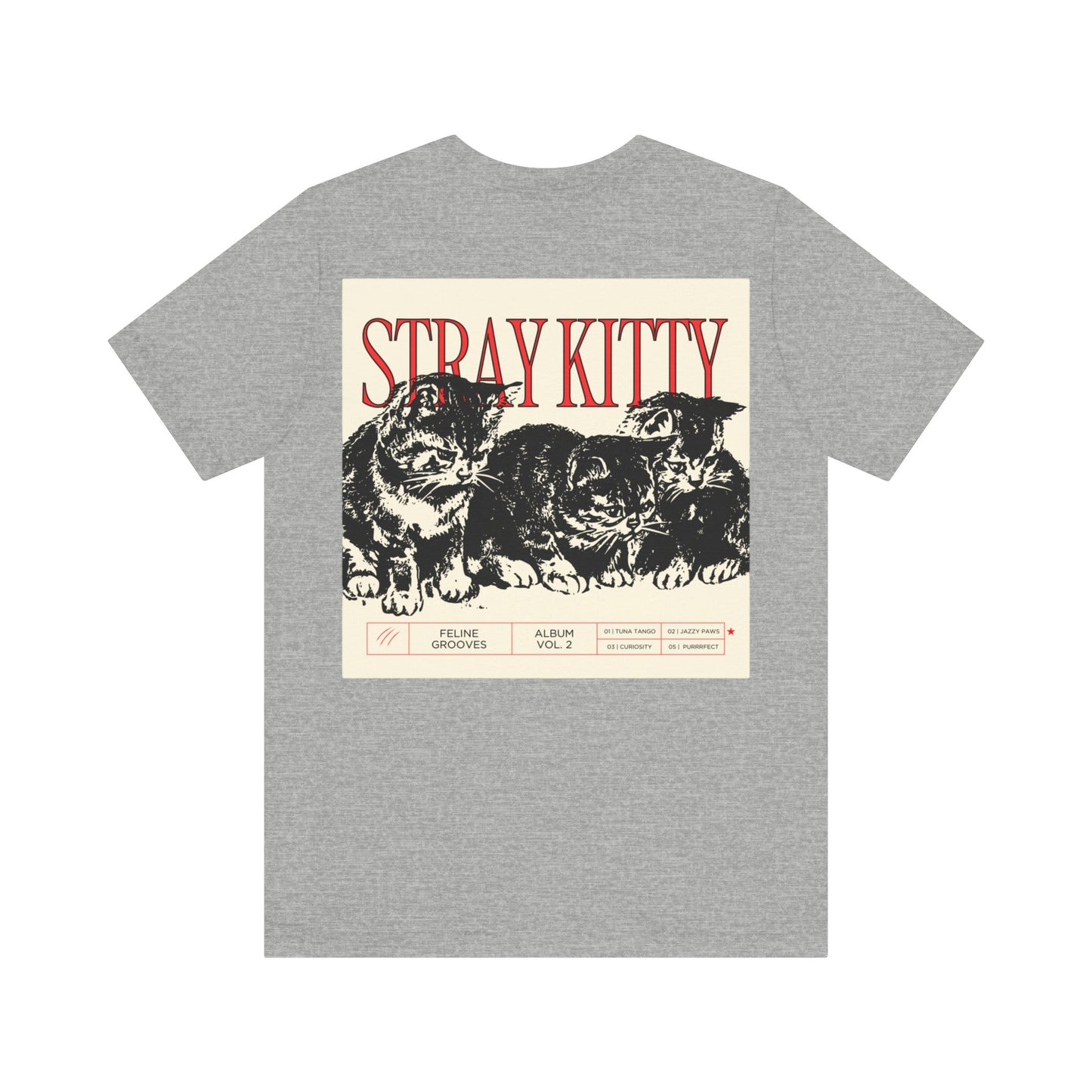 Stray kitty band tee