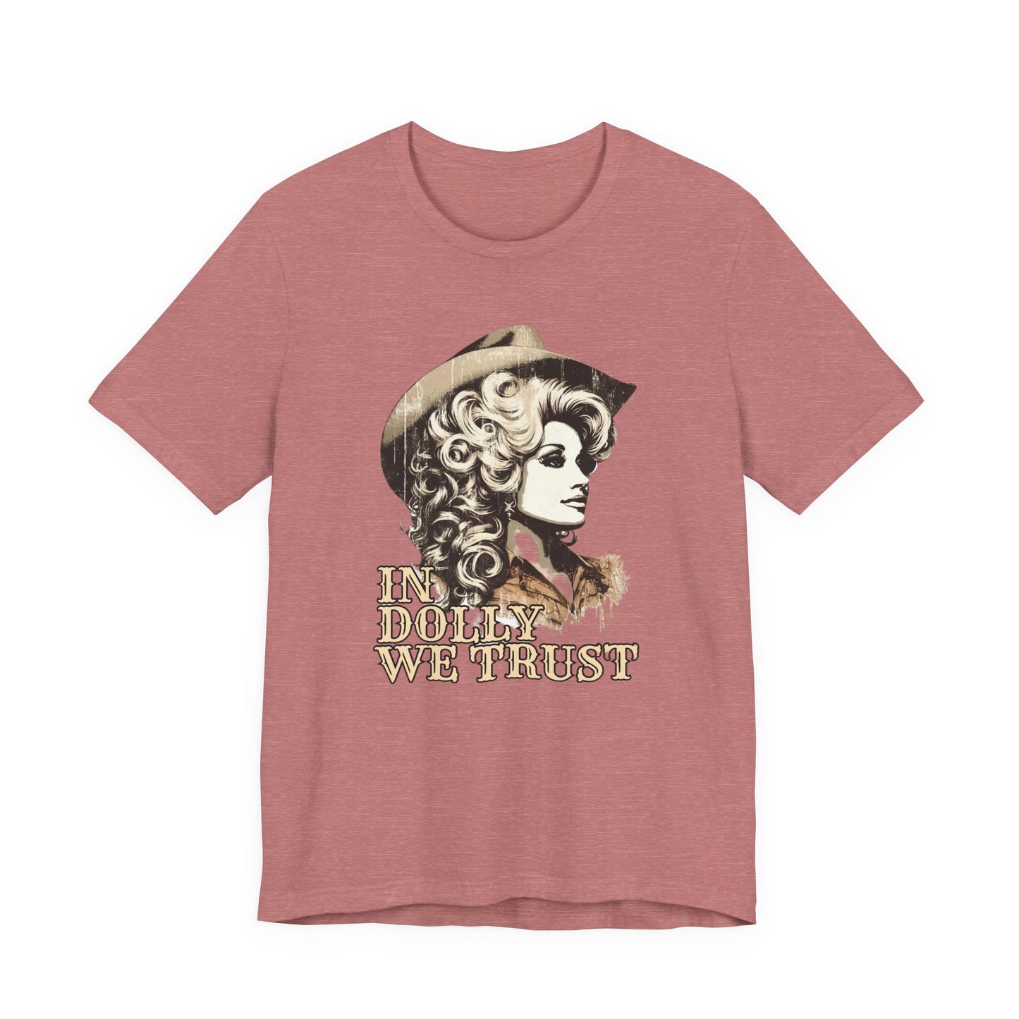 In dolly we trust Jersey Short Sleeve Tee
