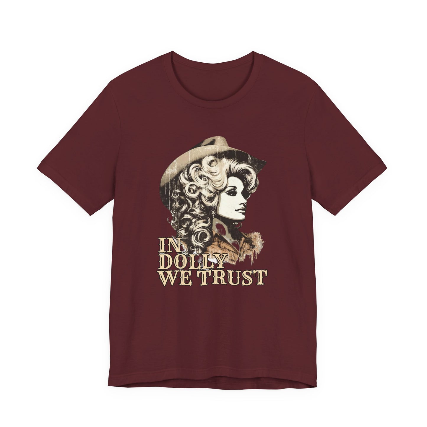 In dolly we trust Jersey Short Sleeve Tee