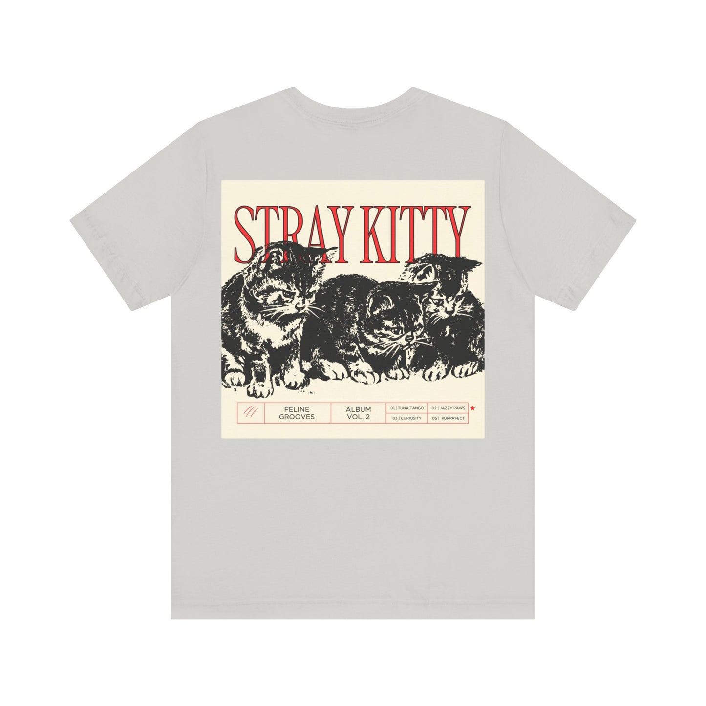 Stray kitty band tee