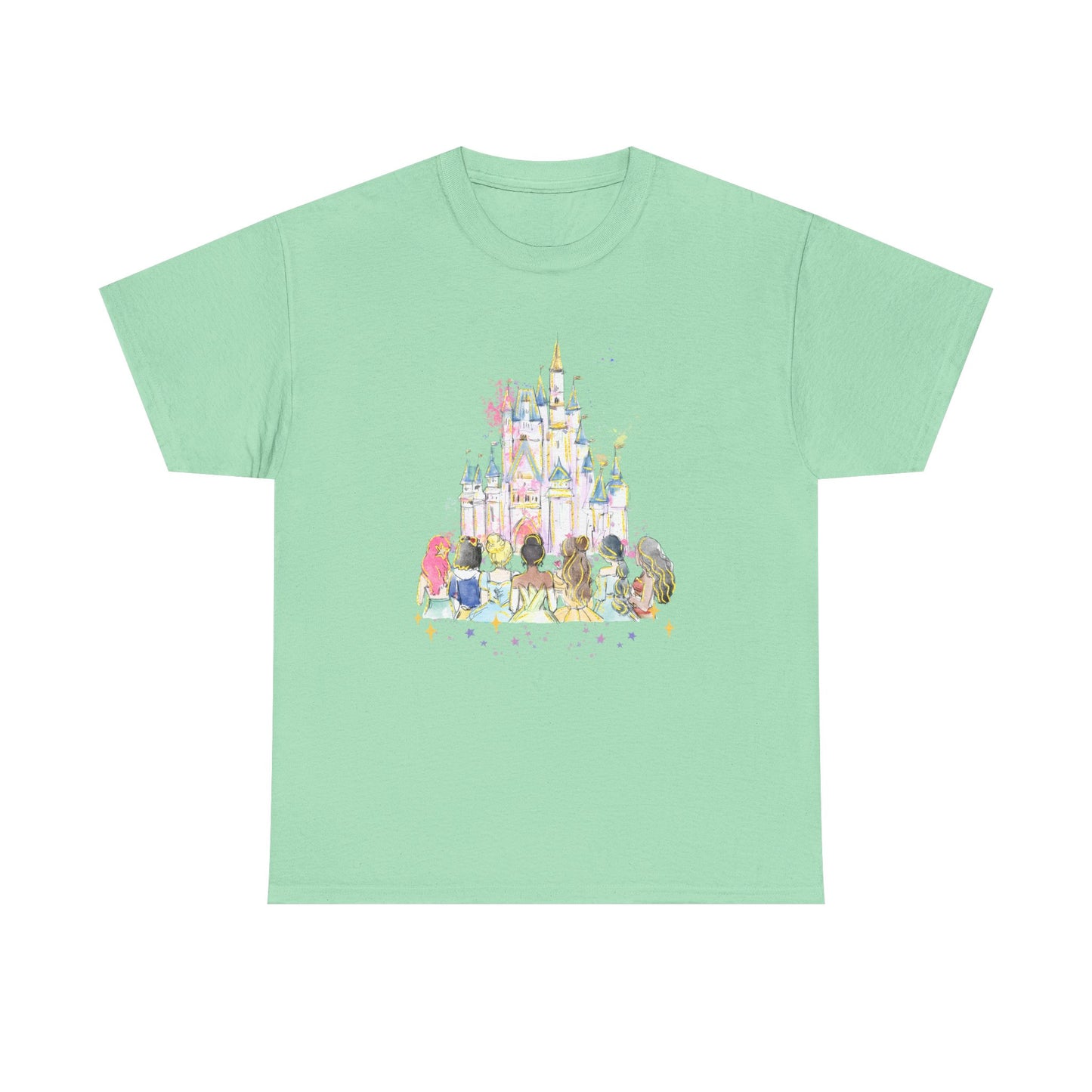 Pastel Princess Castle Tee