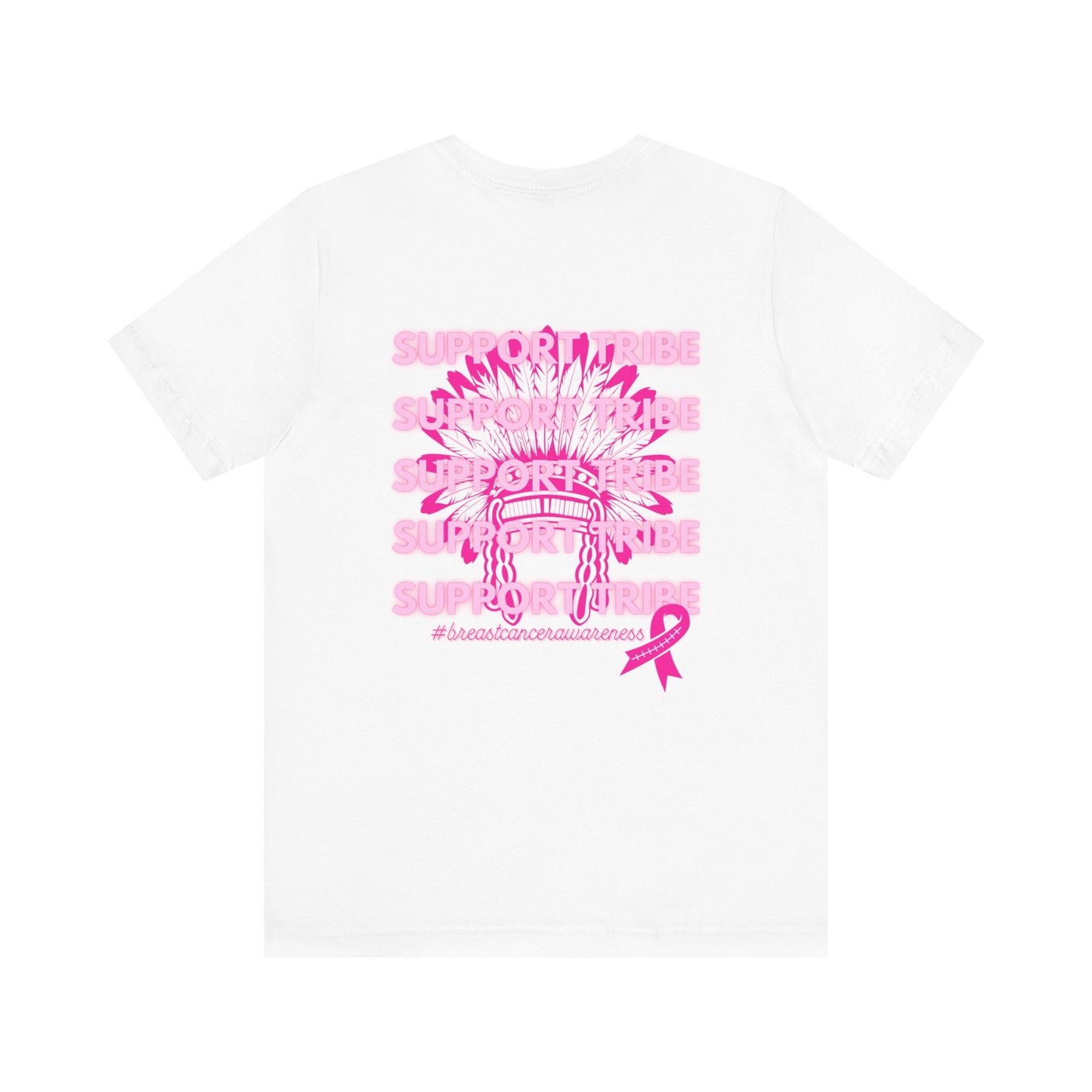 T-Shirt Jim Ned Indians Breast Cancer Awareness Support Tribe Shirt