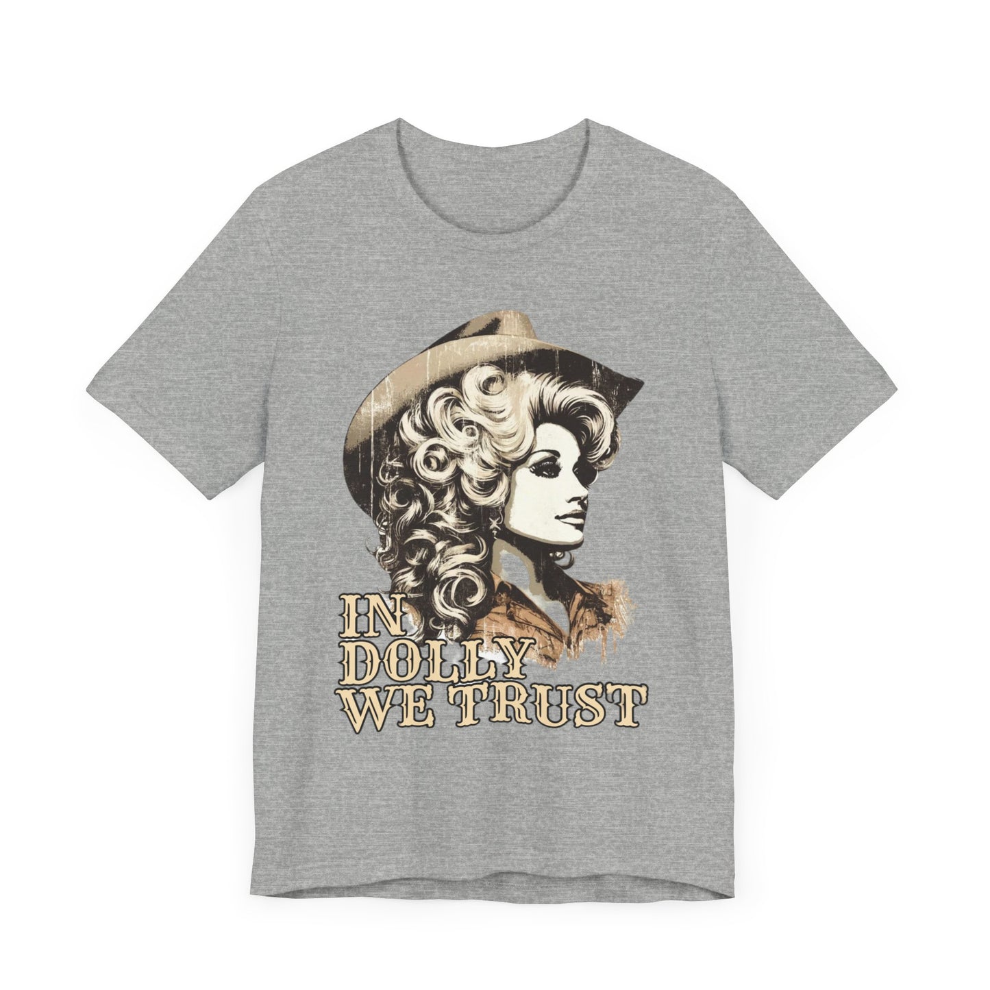 In dolly we trust Jersey Short Sleeve Tee