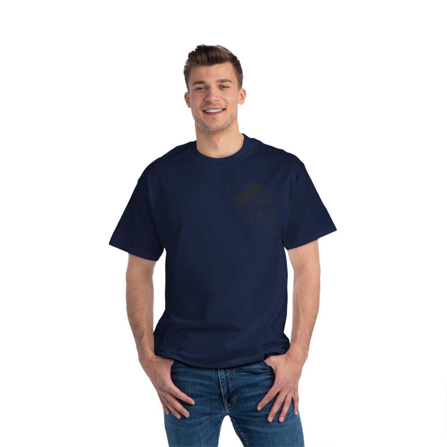 Tanned and Tipsy (black) Beefy-T®  Short-Sleeve T-Shirt