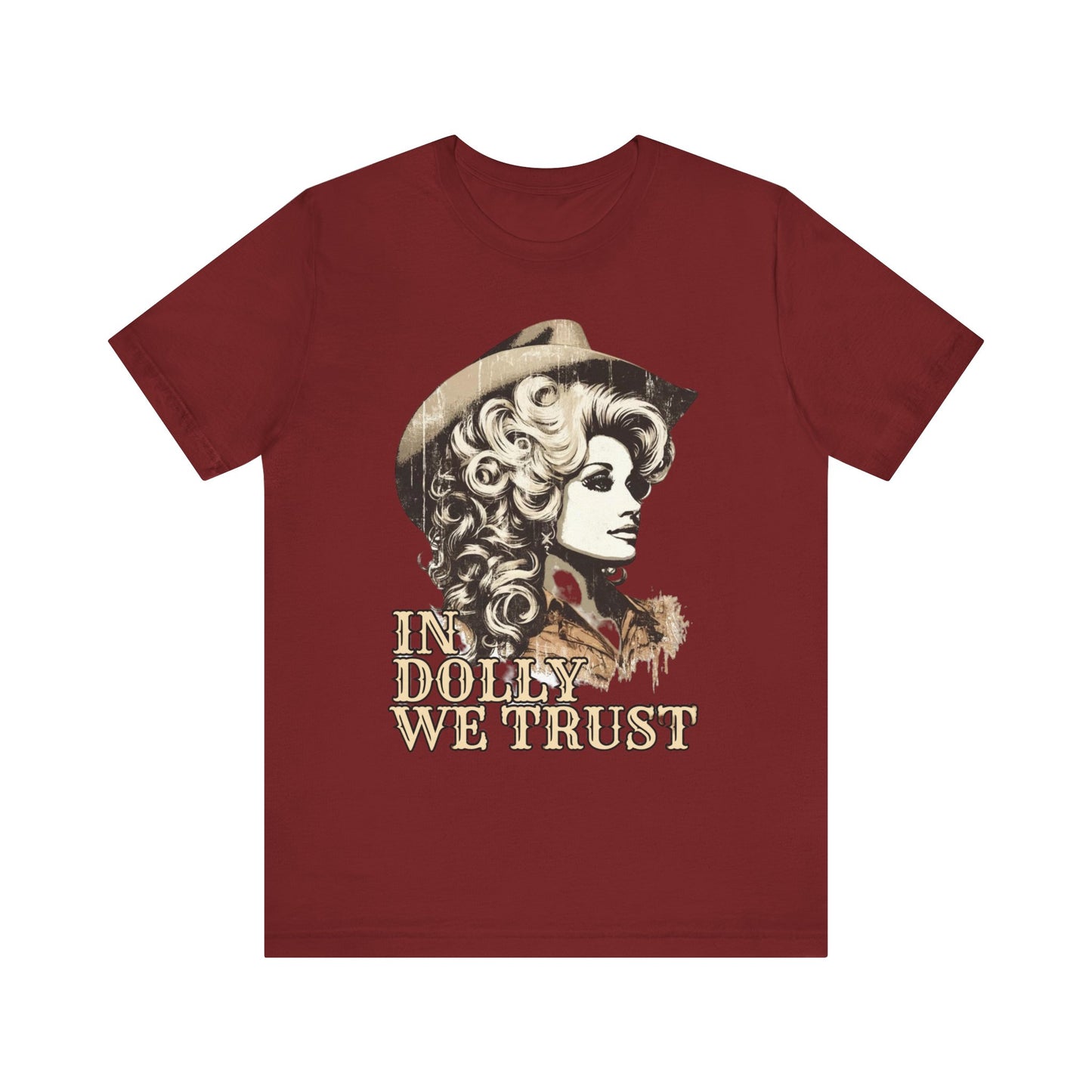 In dolly we trust Jersey Short Sleeve Tee