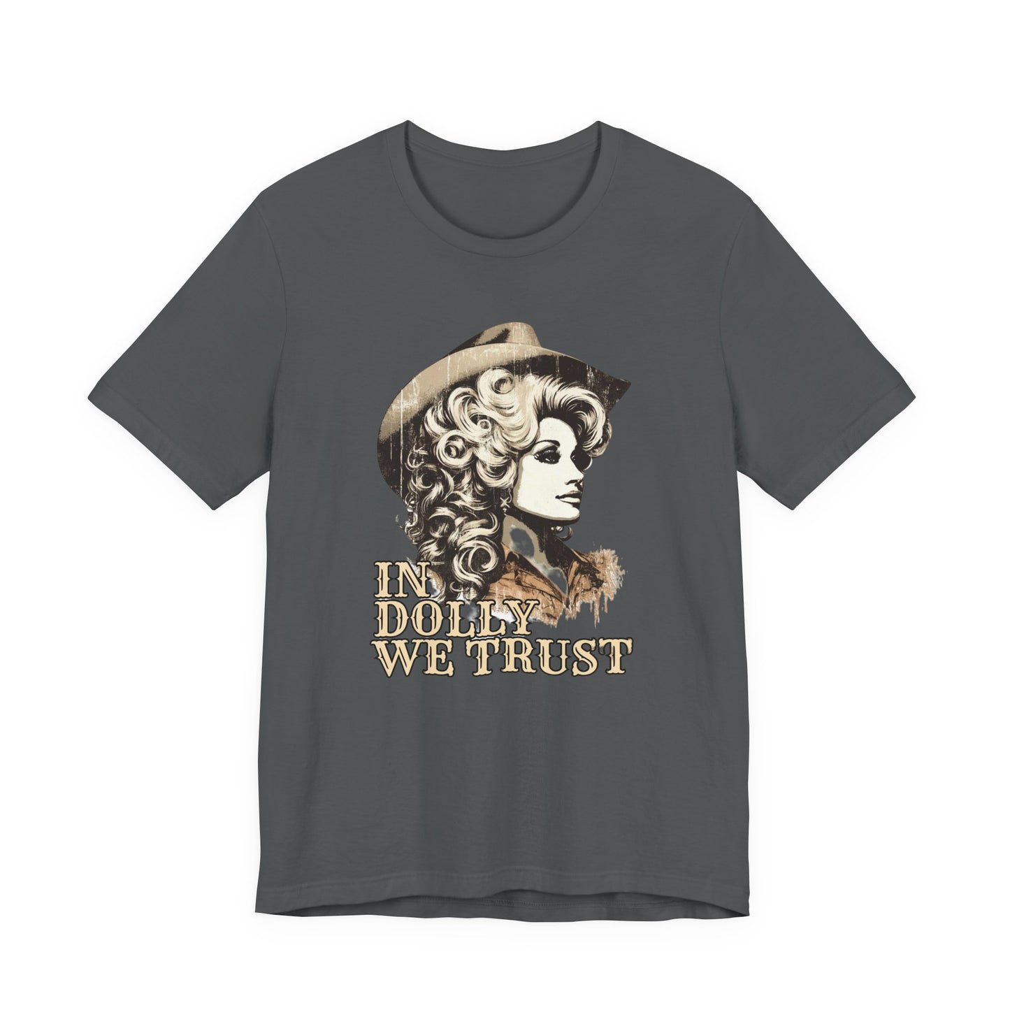 In dolly we trust Jersey Short Sleeve Tee