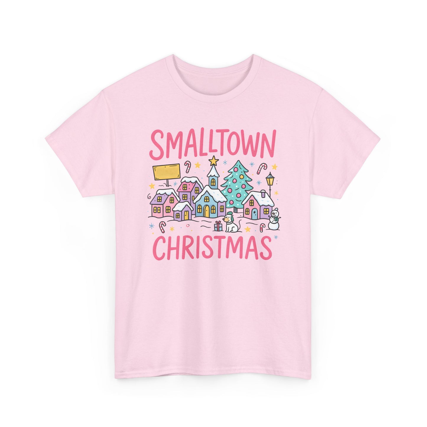 Christmas Town Unisex Tee with Custom ZIP Code Option