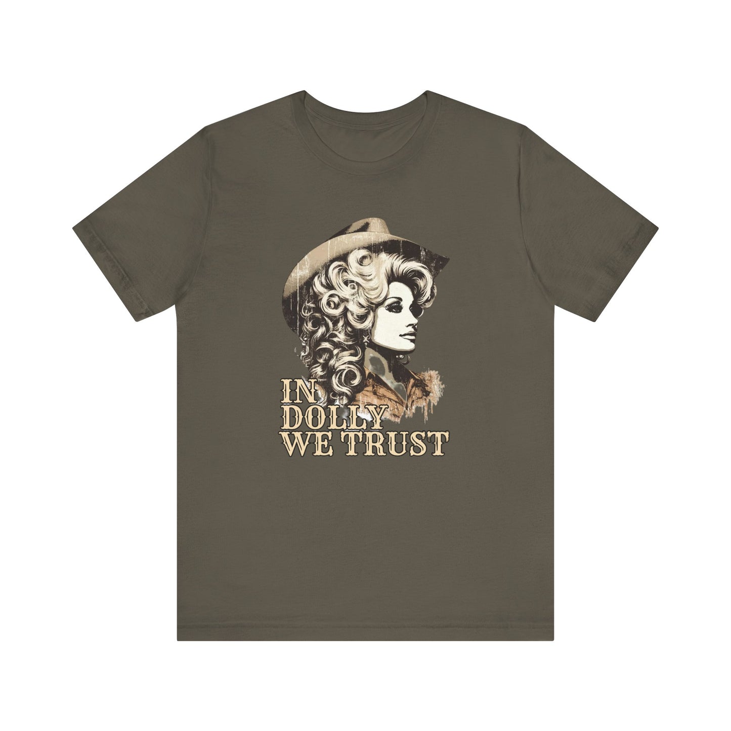 In dolly we trust Jersey Short Sleeve Tee