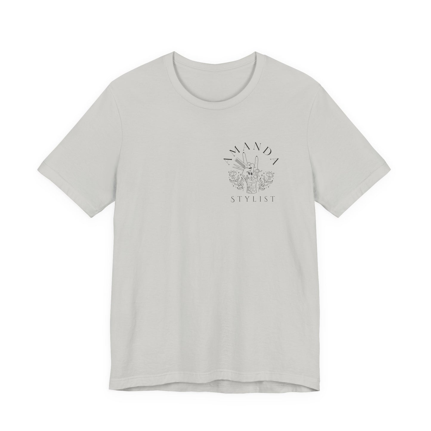 Custom name Hair Hustler Short Sleeve Tee