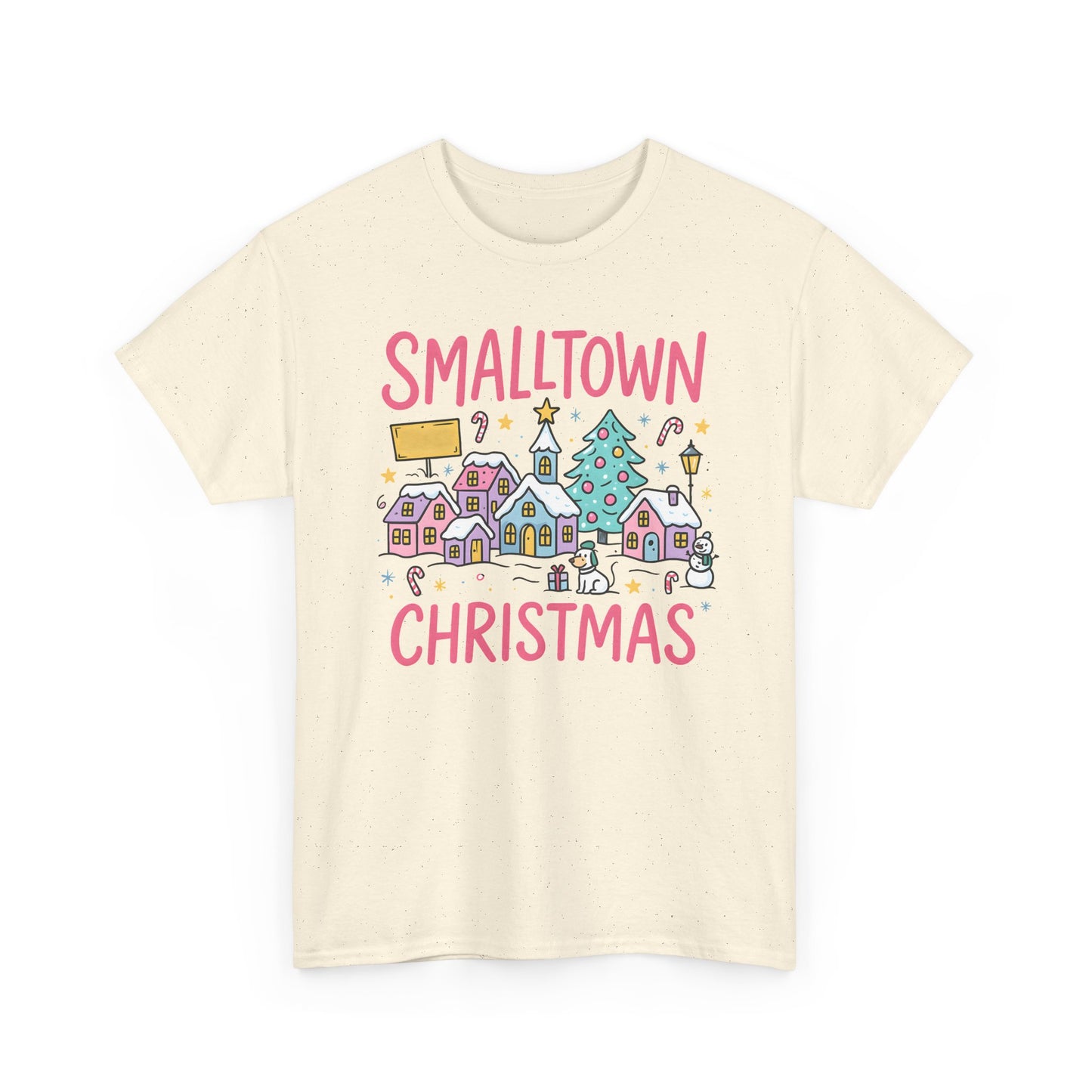 Christmas Town Unisex Tee with Custom ZIP Code Option