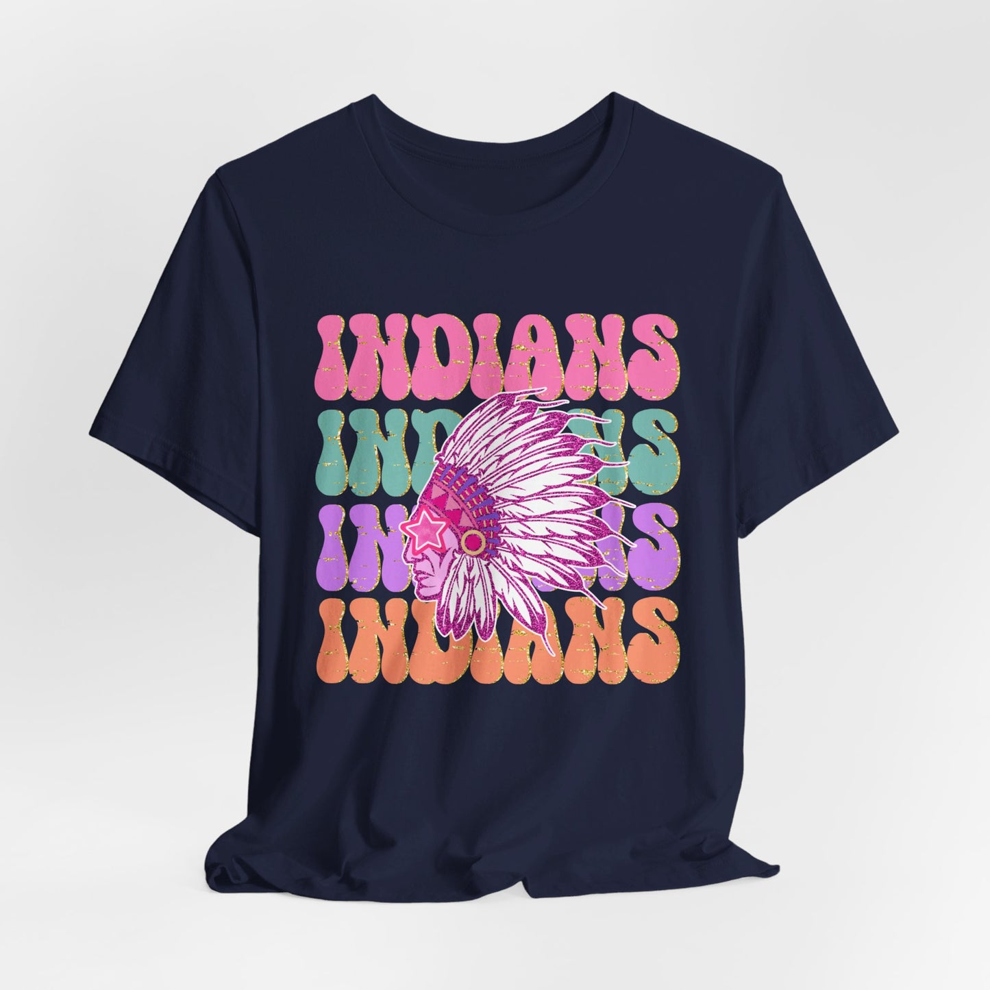 Go Indians! Unisex Jersey Short Sleeve Tee